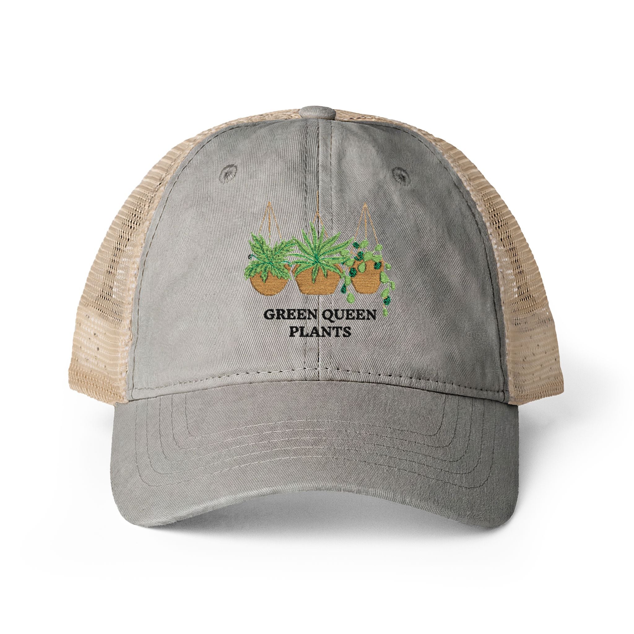 Women's Washed Mesh-Back Cap