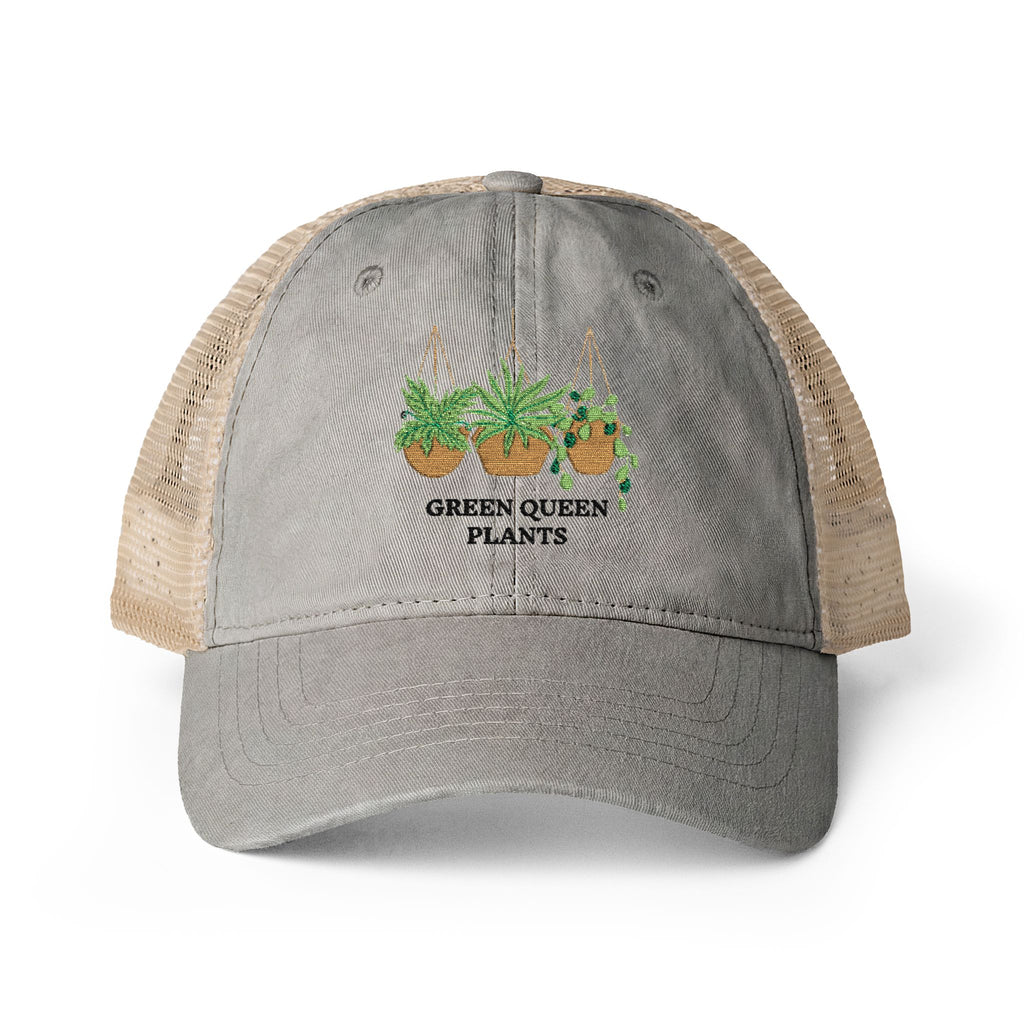 Women's Washed Mesh-Back Cap