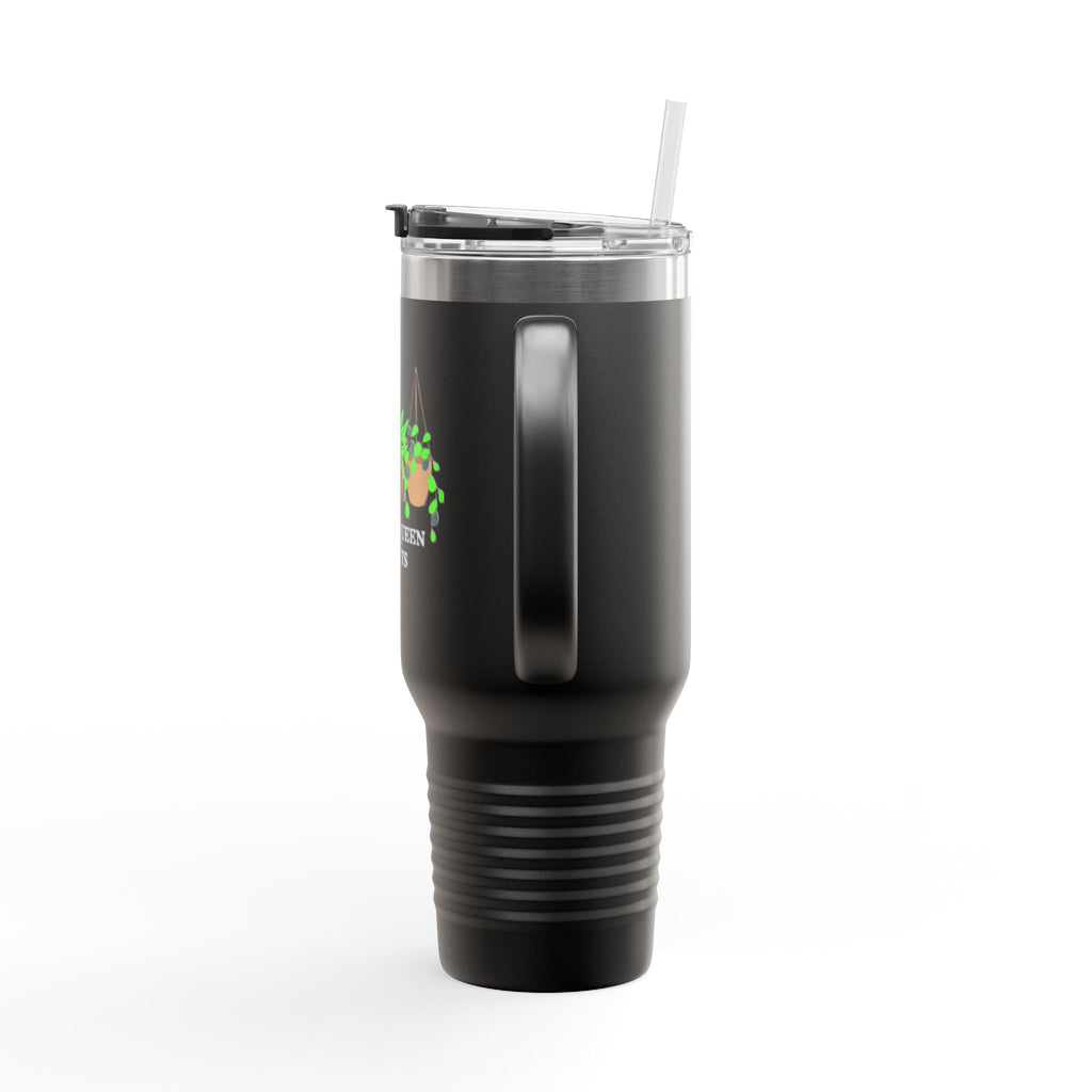 40oz Insulated Travel Mug — Hanging Plants Garden Lover Tumbler