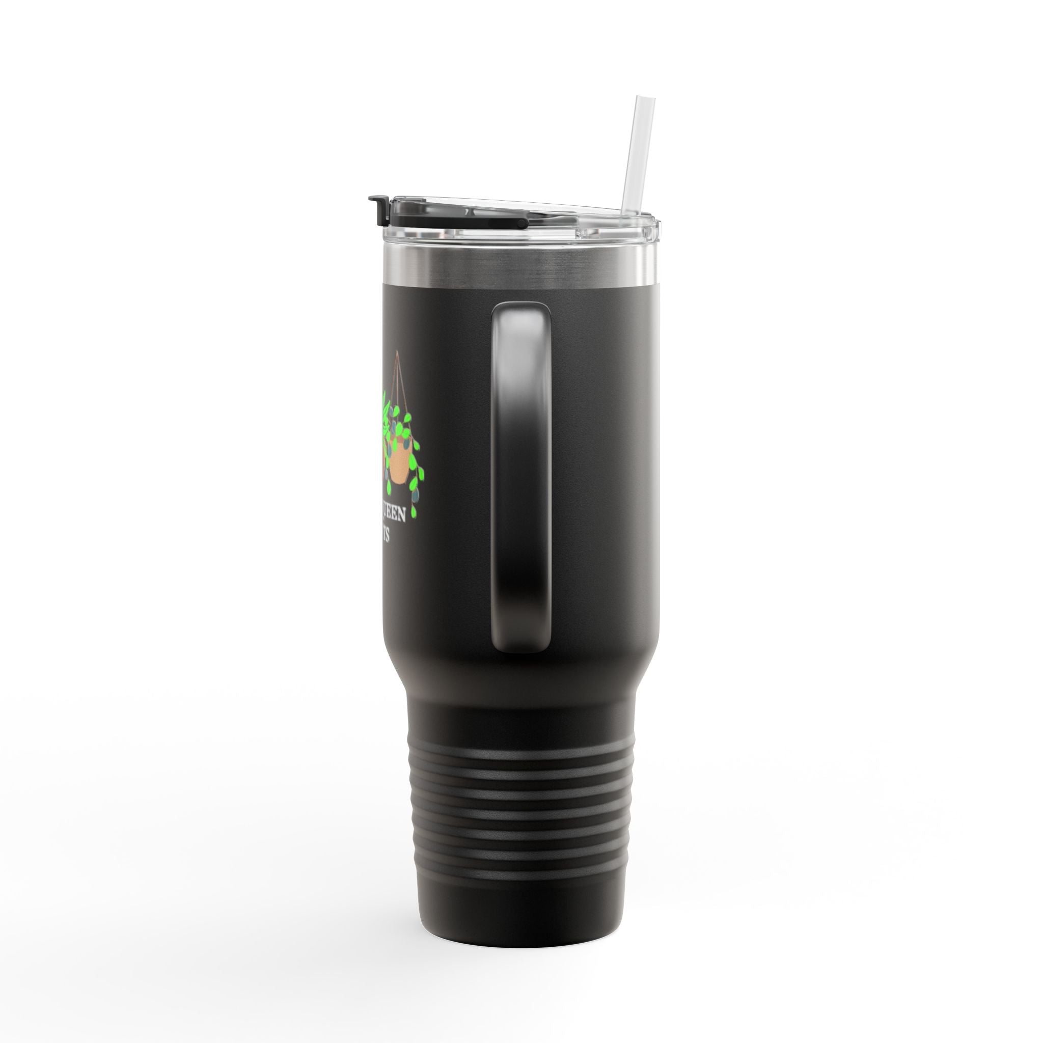 40oz Insulated Travel Mug — Hanging Plants Garden Lover Tumbler