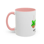 Green Queen Plants Accent Coffee Mug – Plant Lover Ceramic Mug (11/15oz)