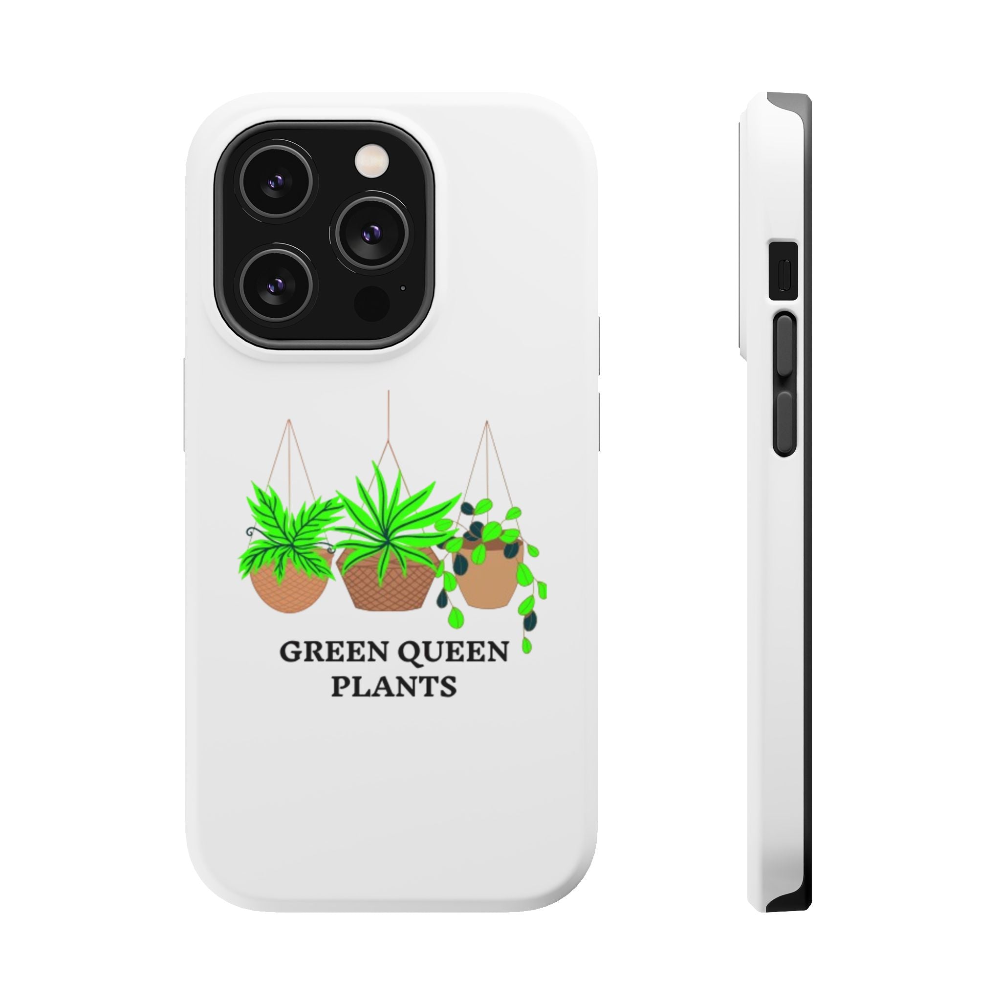 Phone Case — Green Queen Plants Magnetic Impact-Resistant Case