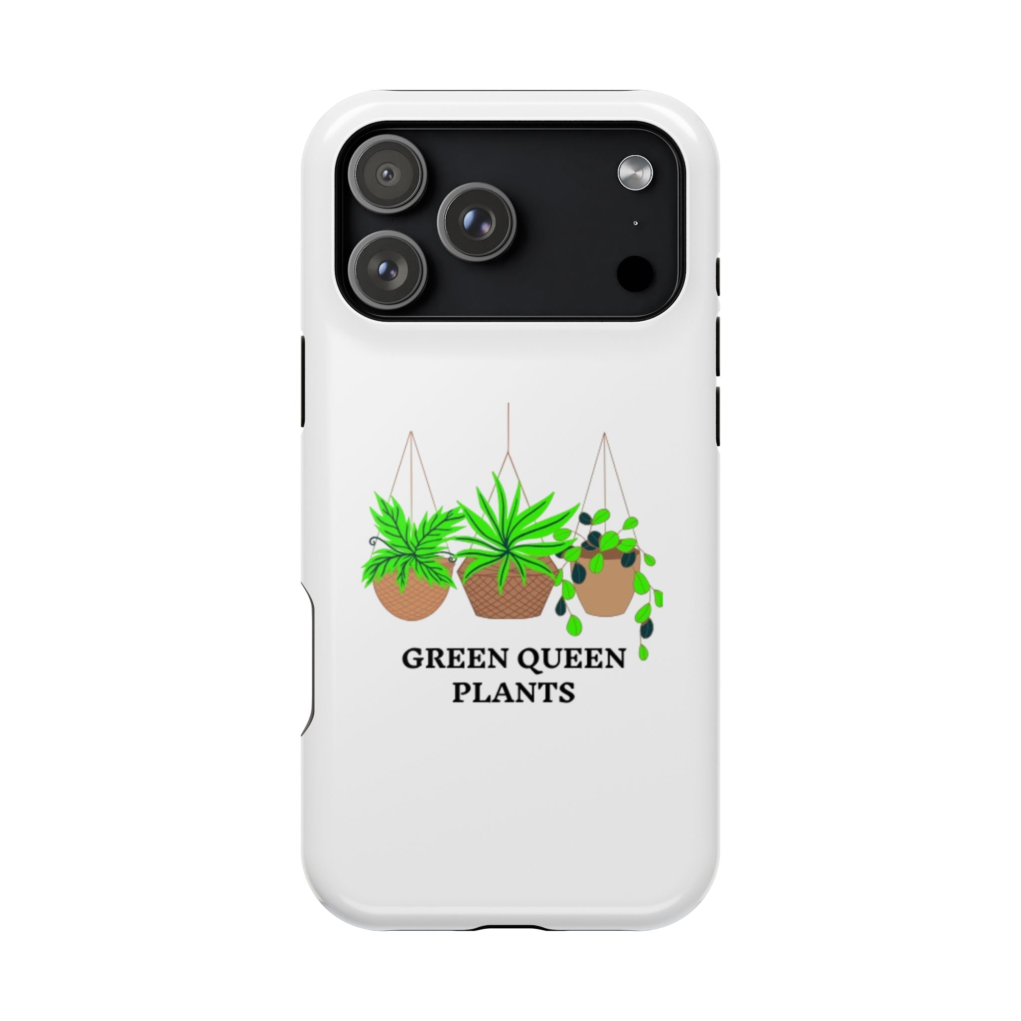 Phone Case — Green Queen Plants Magnetic Impact-Resistant Case