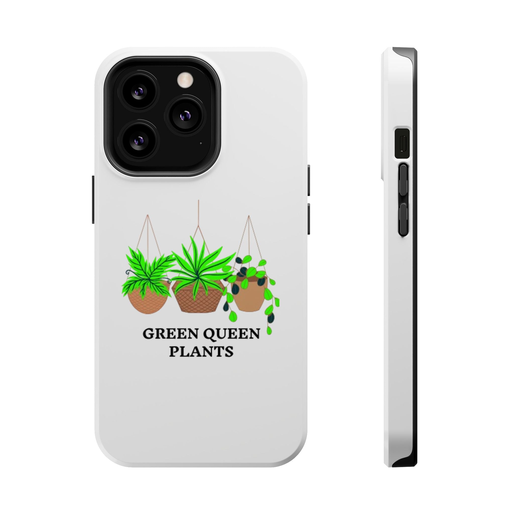 Phone Case — Green Queen Plants Magnetic Impact-Resistant Case