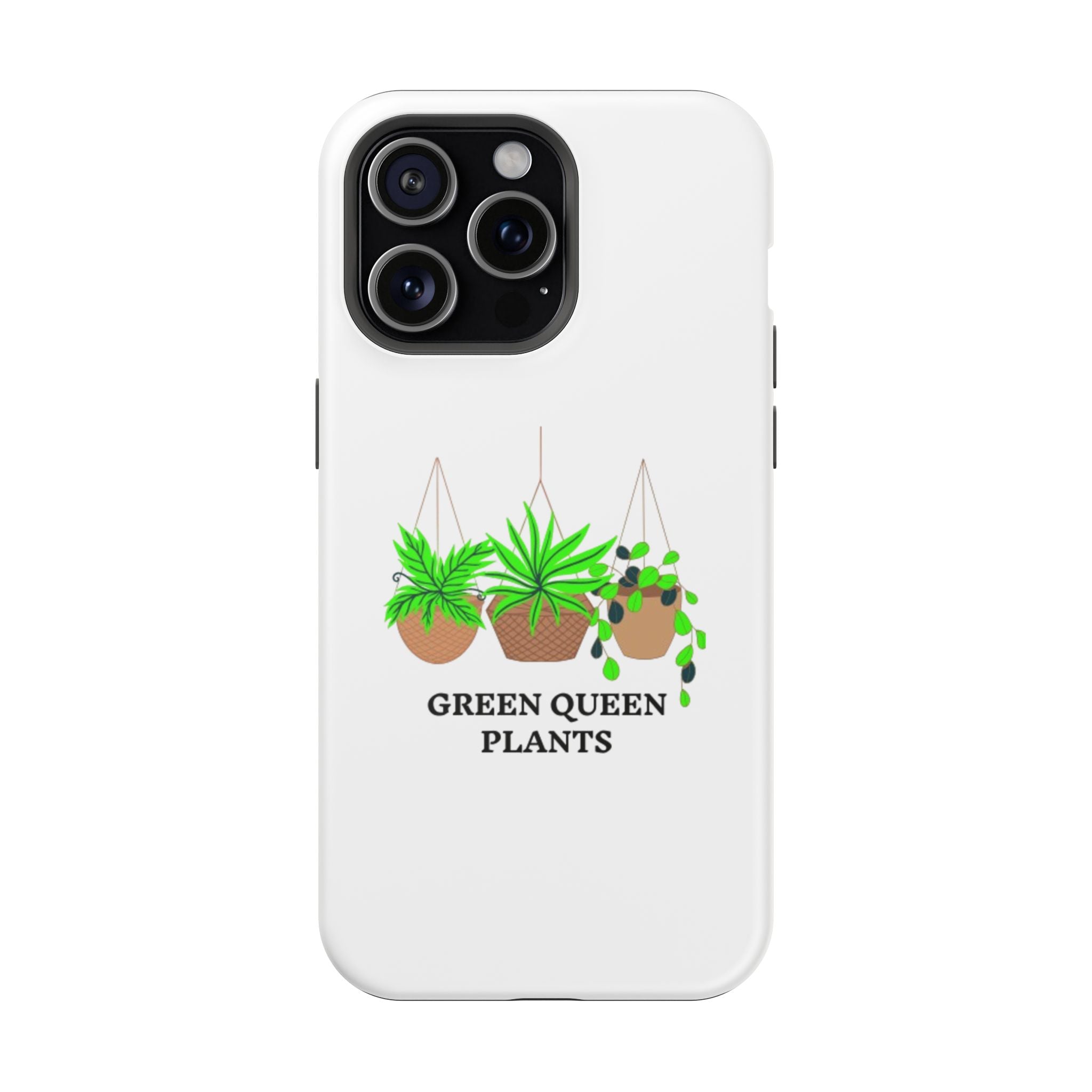 Phone Case — Green Queen Plants Magnetic Impact-Resistant Case