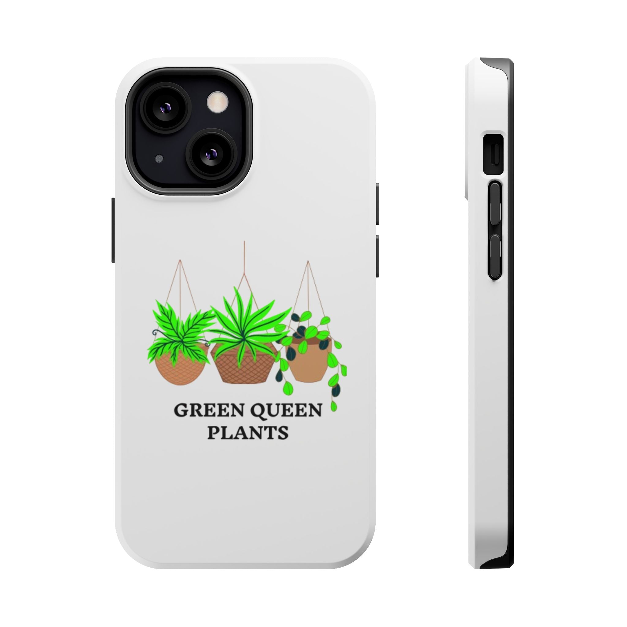 Phone Case — Green Queen Plants Magnetic Impact-Resistant Case