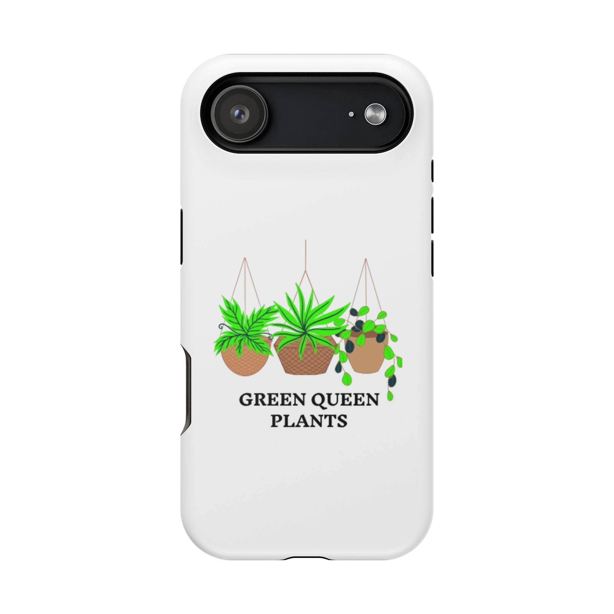 Phone Case — Green Queen Plants Magnetic Impact-Resistant Case