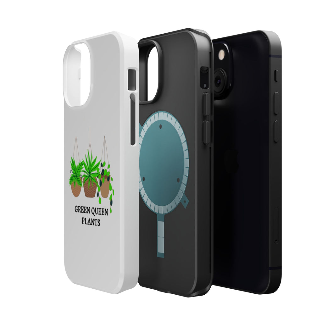 Phone Case — Green Queen Plants Magnetic Impact-Resistant Case