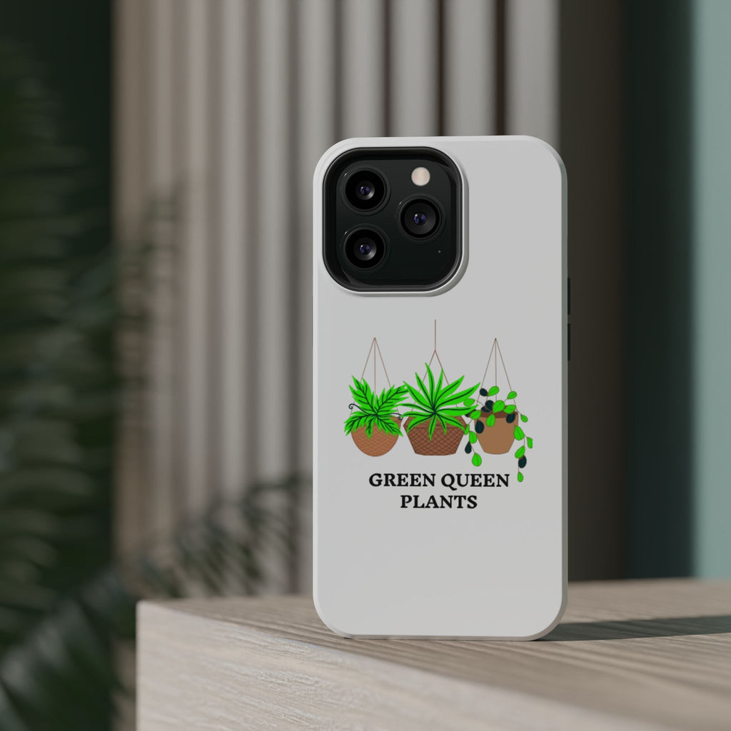 Phone Case — Green Queen Plants Magnetic Impact-Resistant Case