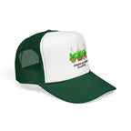 Plant Lover Trucker Hat — "Green Queen Plants" Foam Mesh Cap