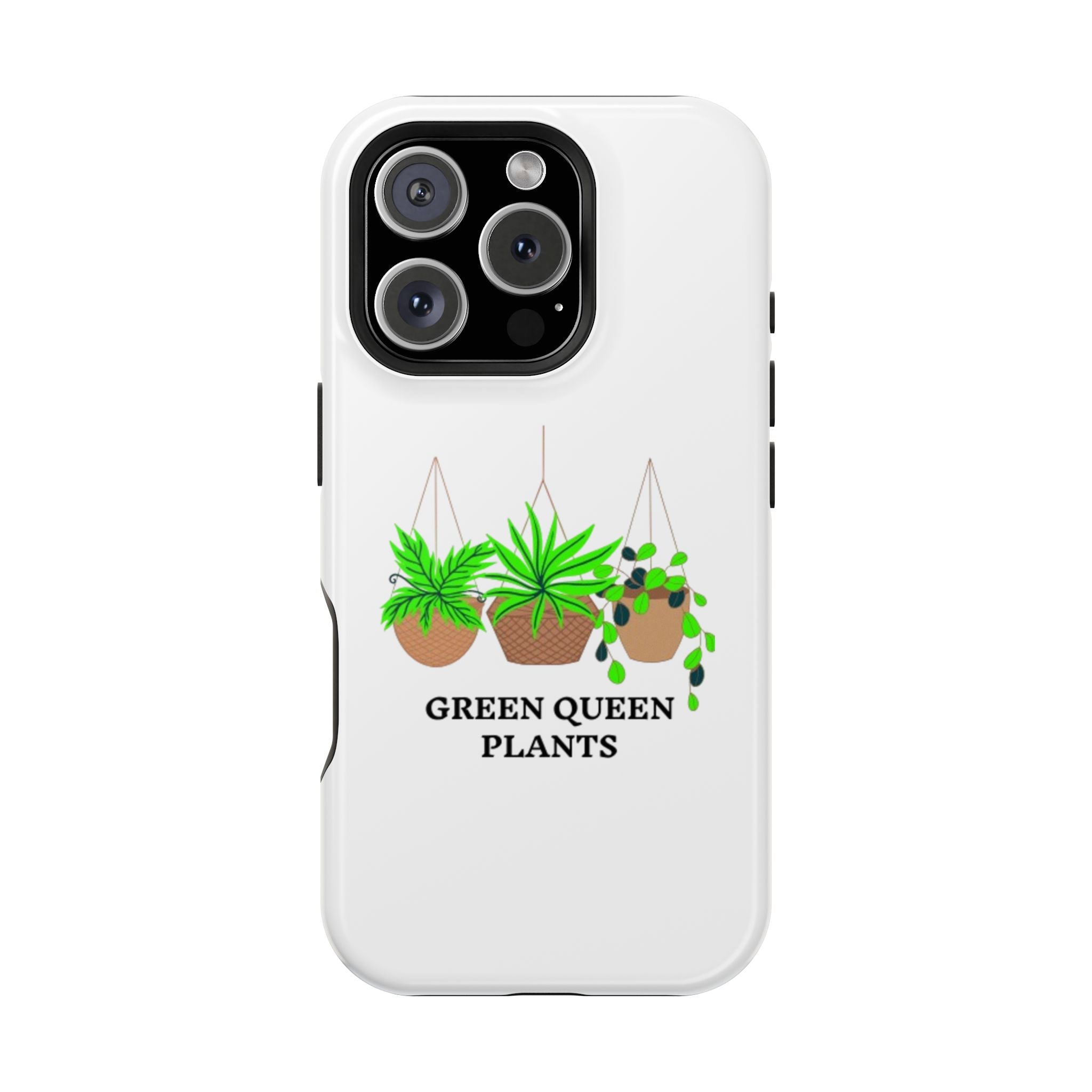 Phone Case — Green Queen Plants Magnetic Impact-Resistant Case