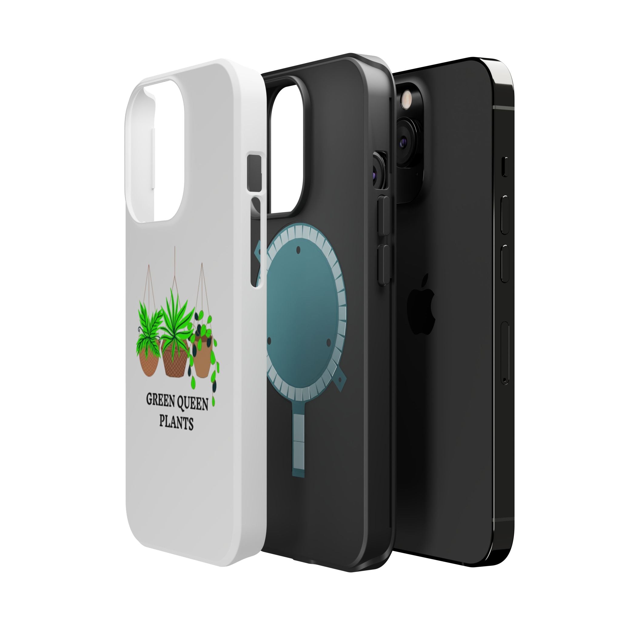 Phone Case — Green Queen Plants Magnetic Impact-Resistant Case