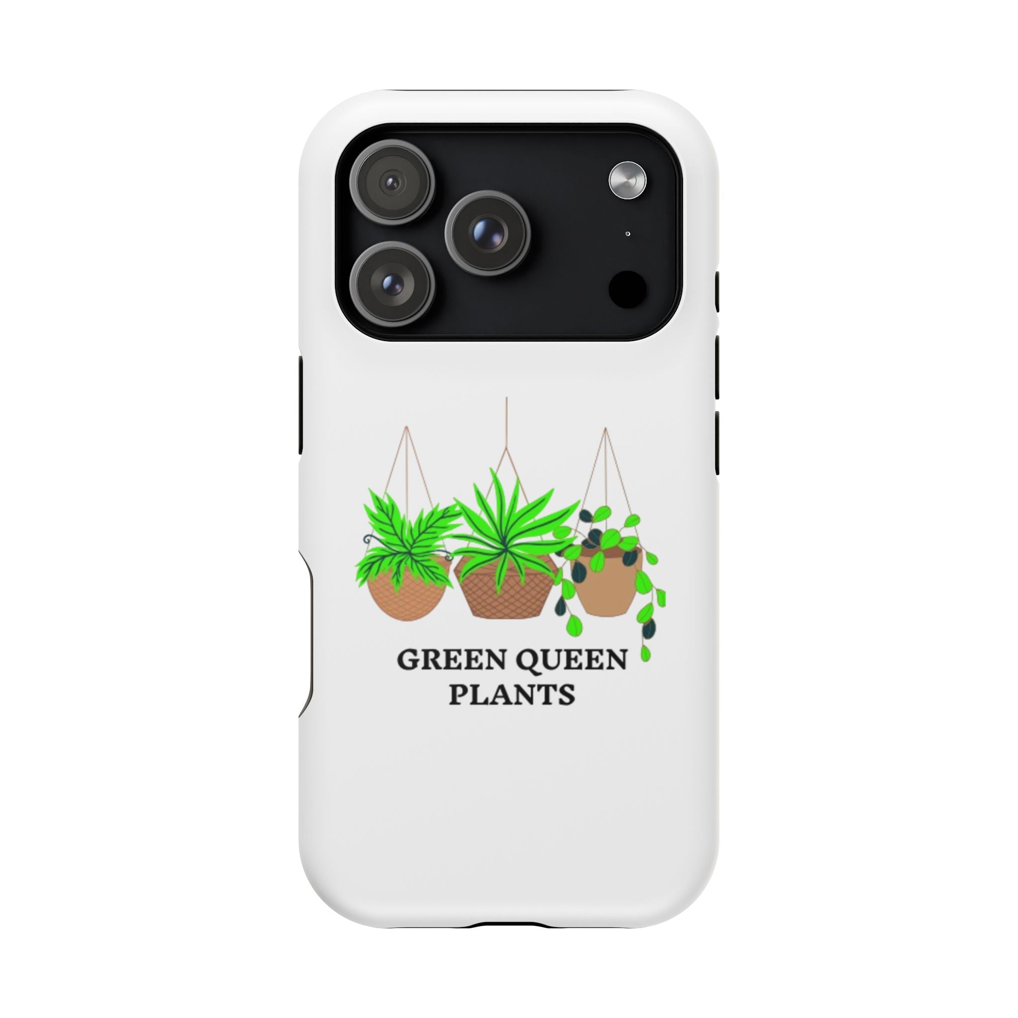 Phone Case — Green Queen Plants Magnetic Impact-Resistant Case