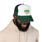 Plant Lover Trucker Hat — "Green Queen Plants" Foam Mesh Cap