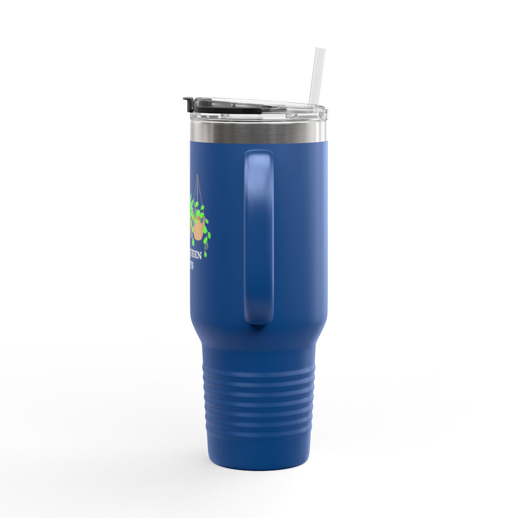 40oz Insulated Travel Mug — Hanging Plants Garden Lover Tumbler