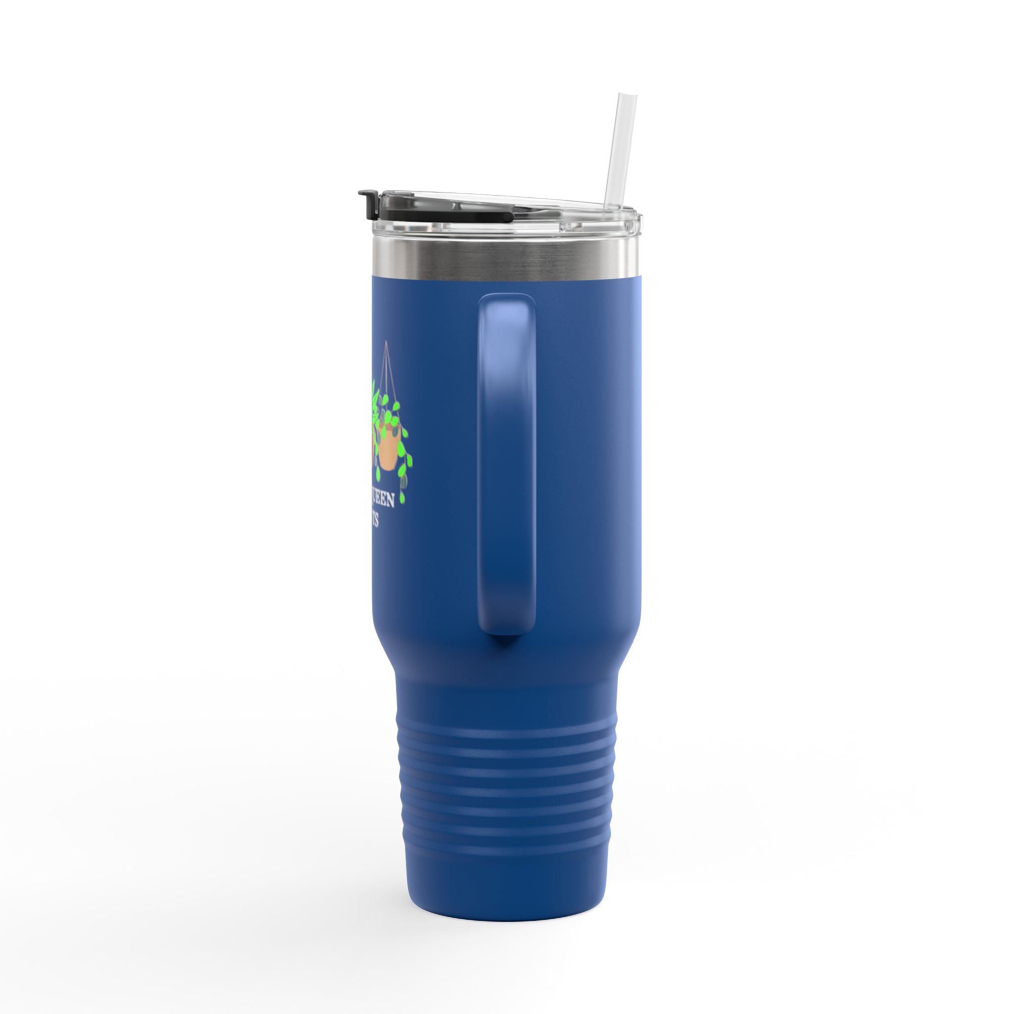 40oz Insulated Travel Mug — Hanging Plants Garden Lover Tumbler