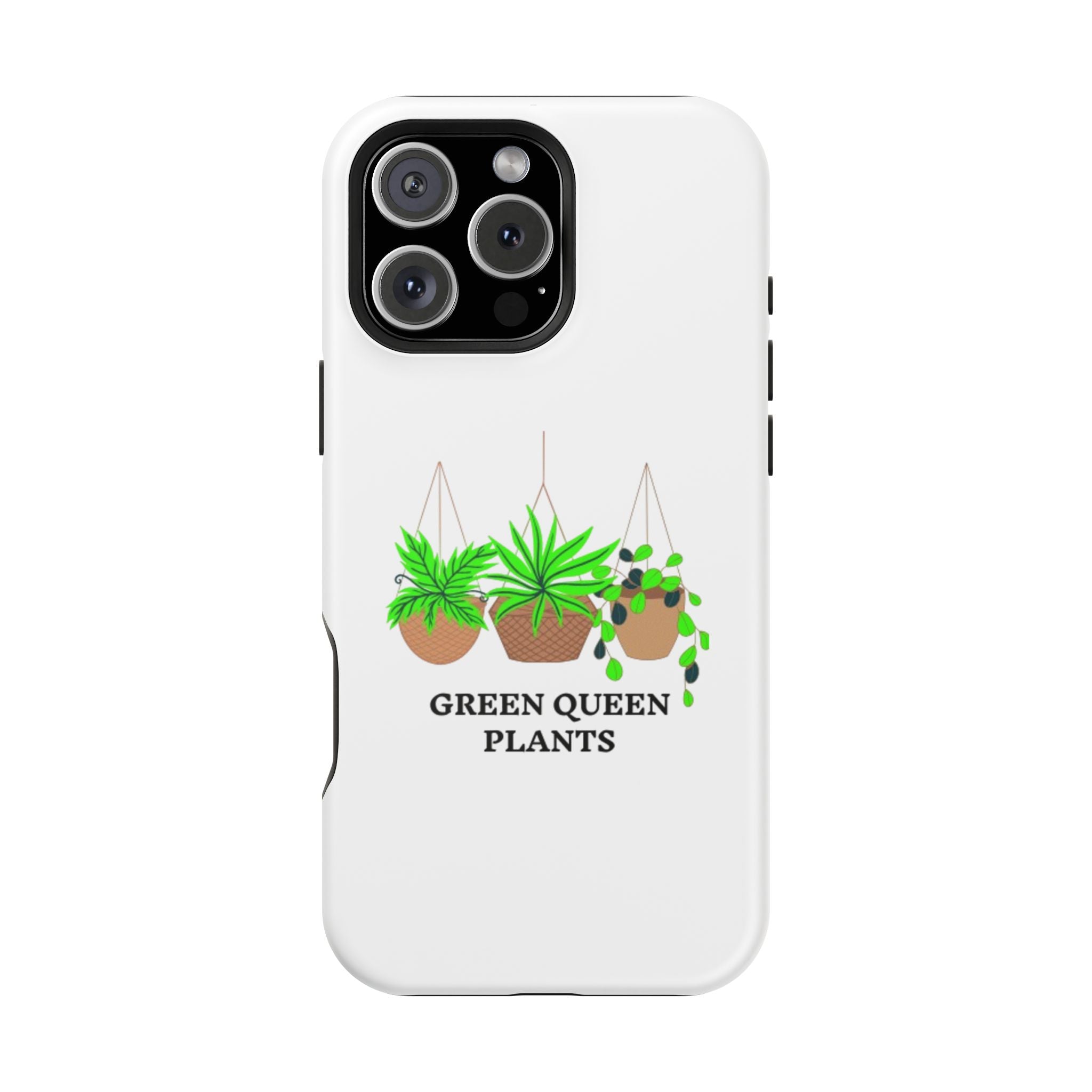 Phone Case — Green Queen Plants Magnetic Impact-Resistant Case