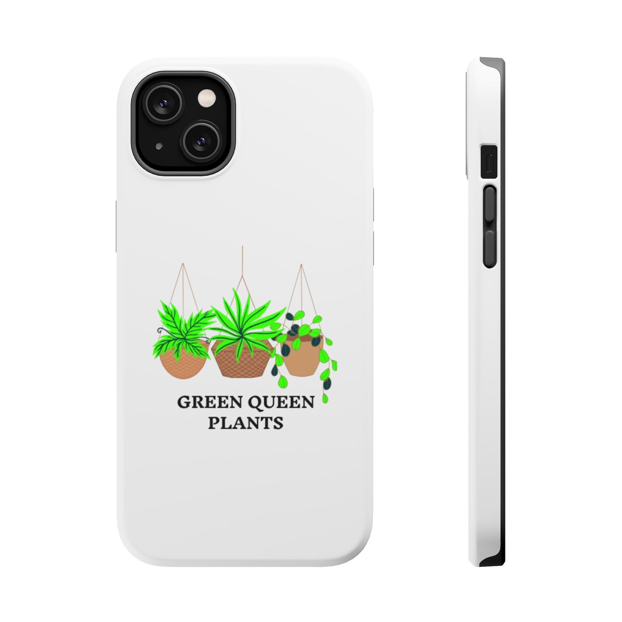 Phone Case — Green Queen Plants Magnetic Impact-Resistant Case