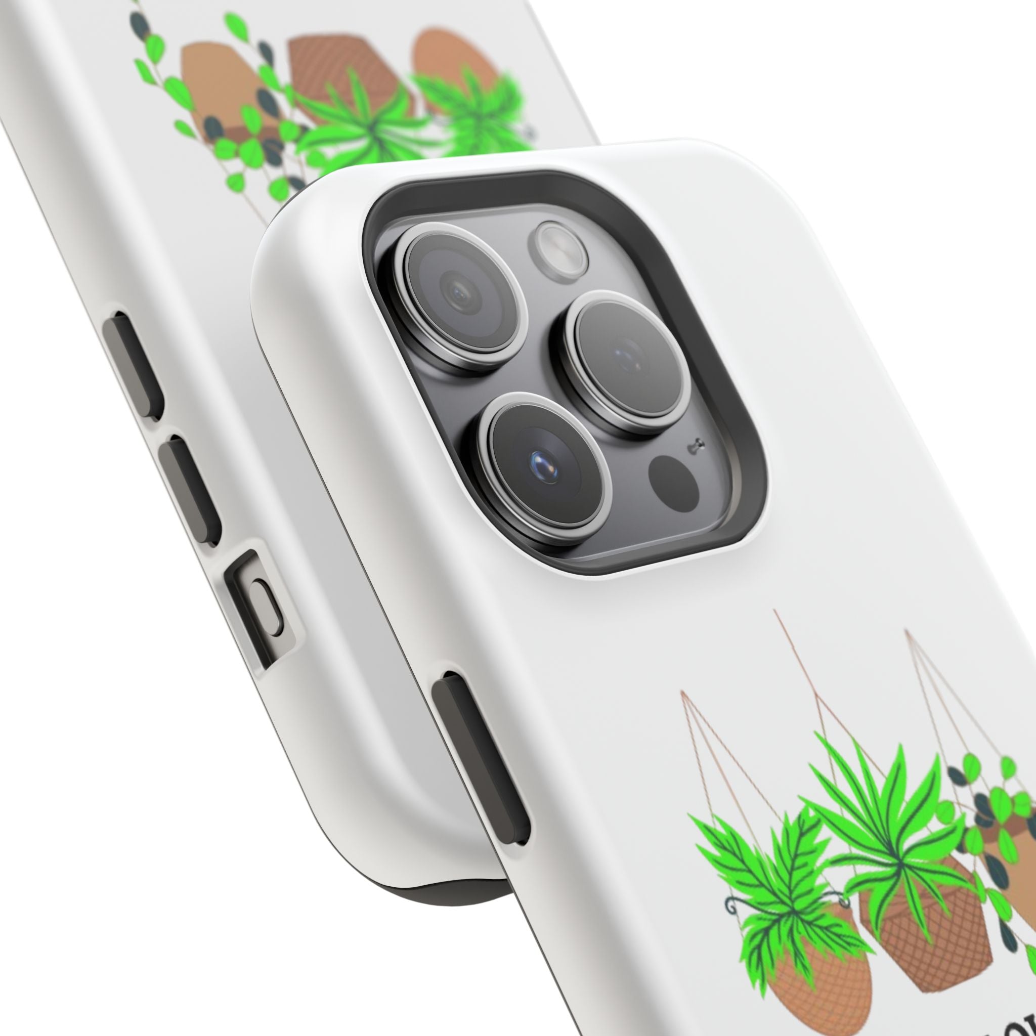 Phone Case — Green Queen Plants Magnetic Impact-Resistant Case