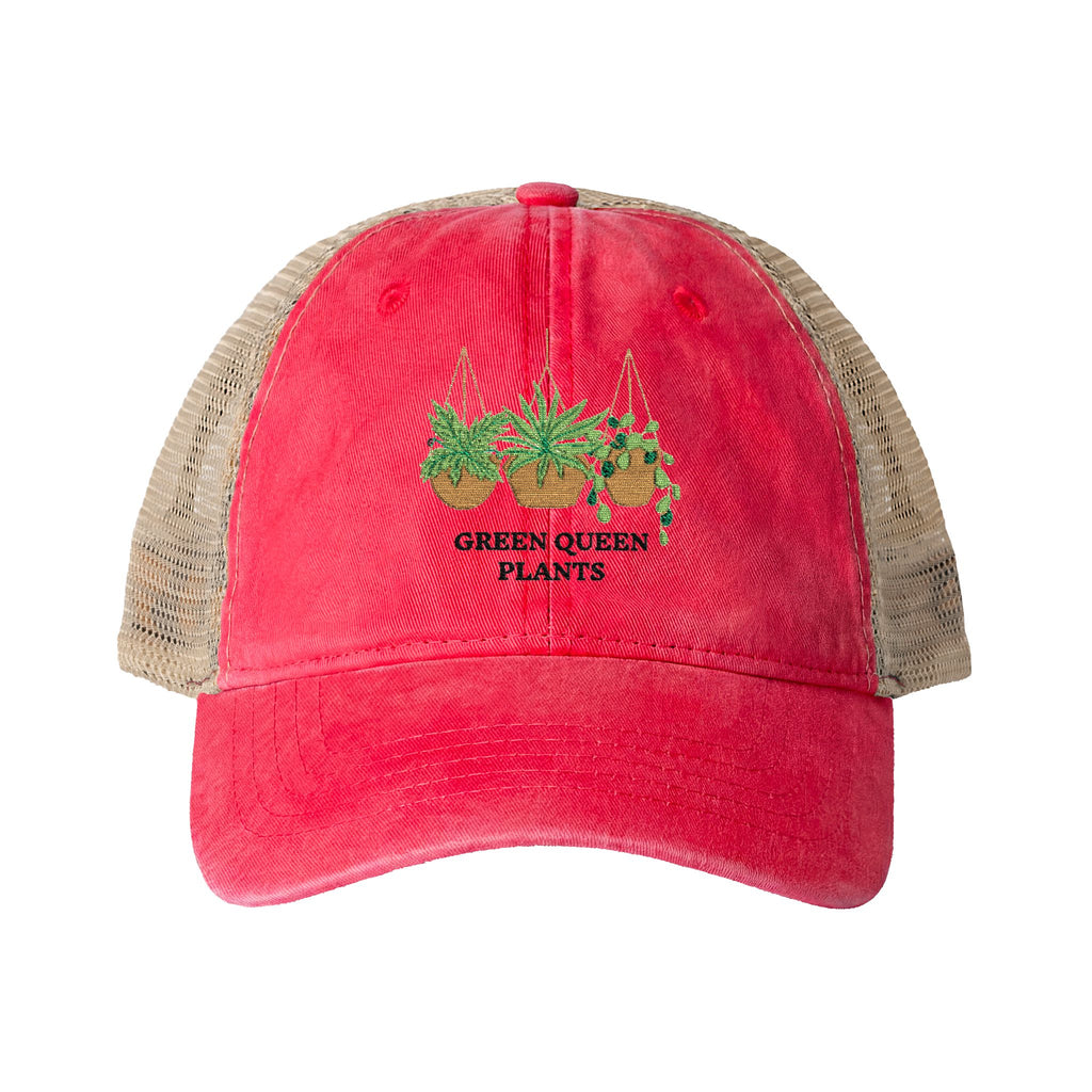 Women's Washed Mesh-Back Cap