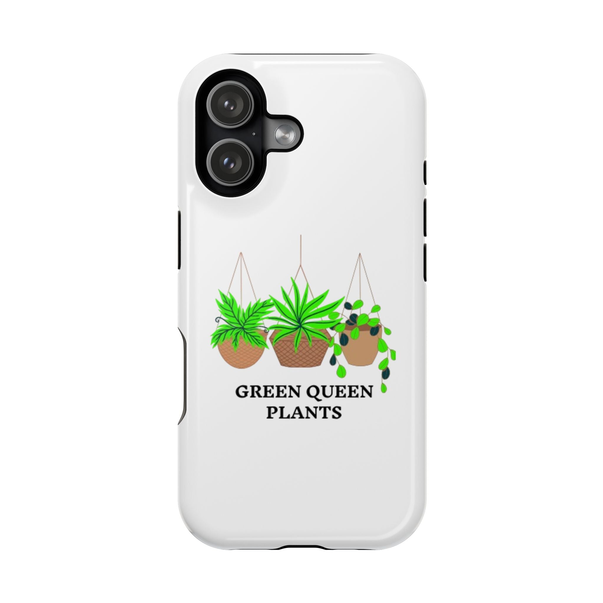 Phone Case — Green Queen Plants Magnetic Impact-Resistant Case