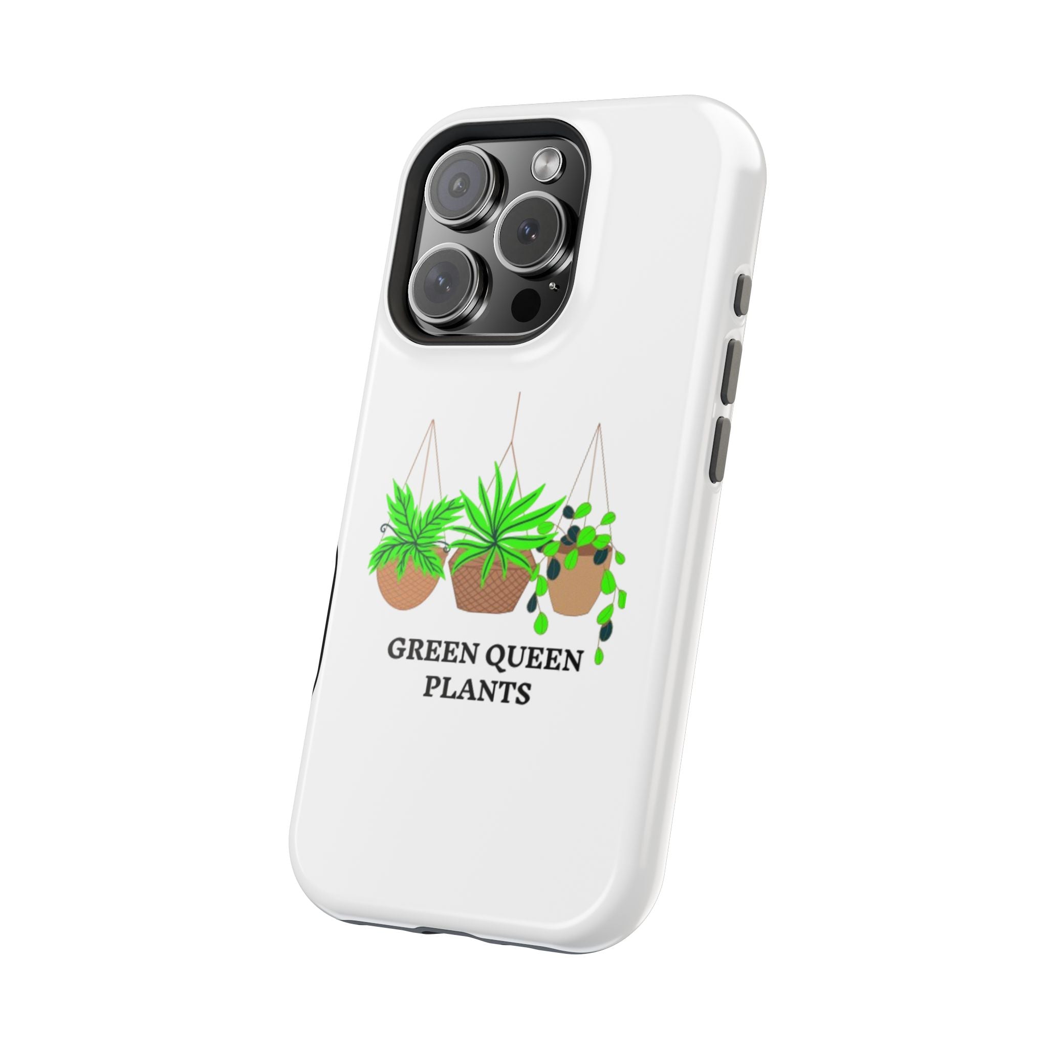 Phone Case — Green Queen Plants Magnetic Impact-Resistant Case