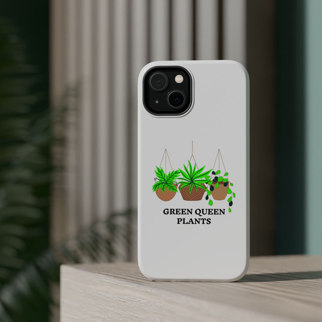 Phone Case — Green Queen Plants Magnetic Impact-Resistant Case