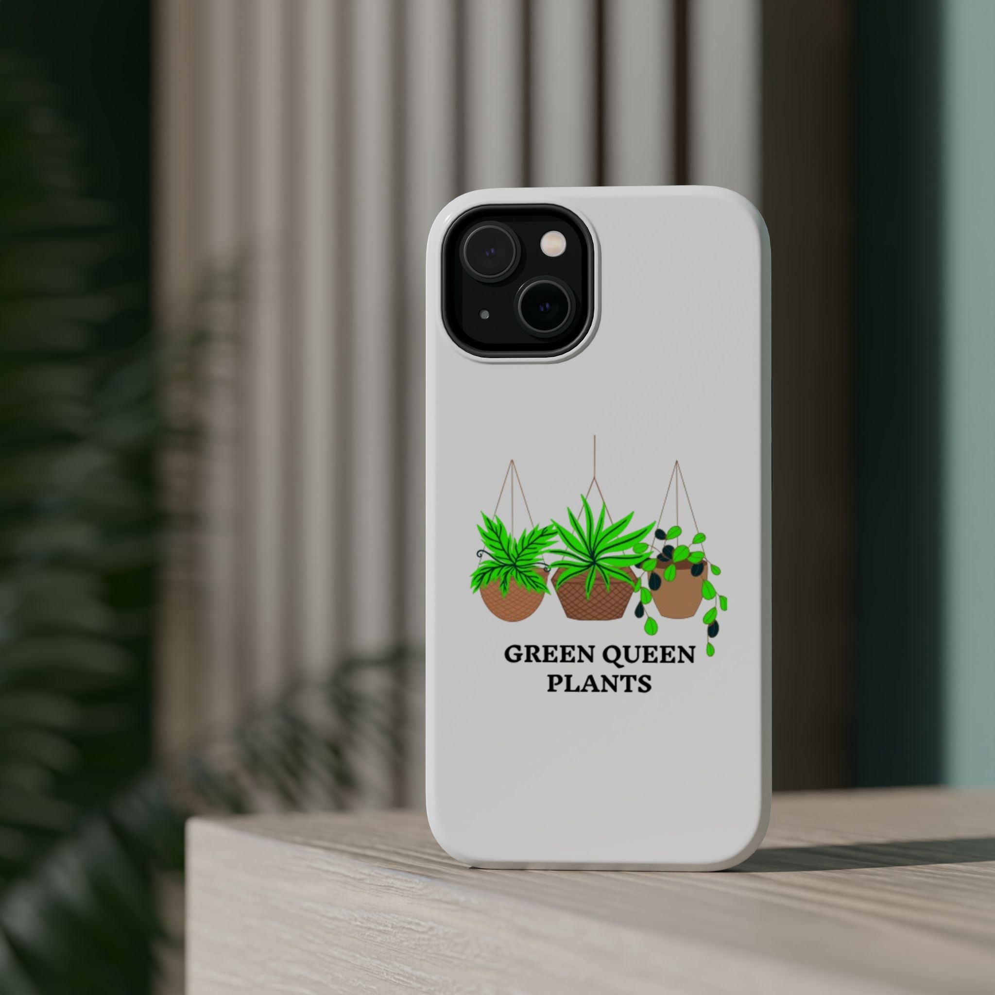 Phone Case — Green Queen Plants Magnetic Impact-Resistant Case