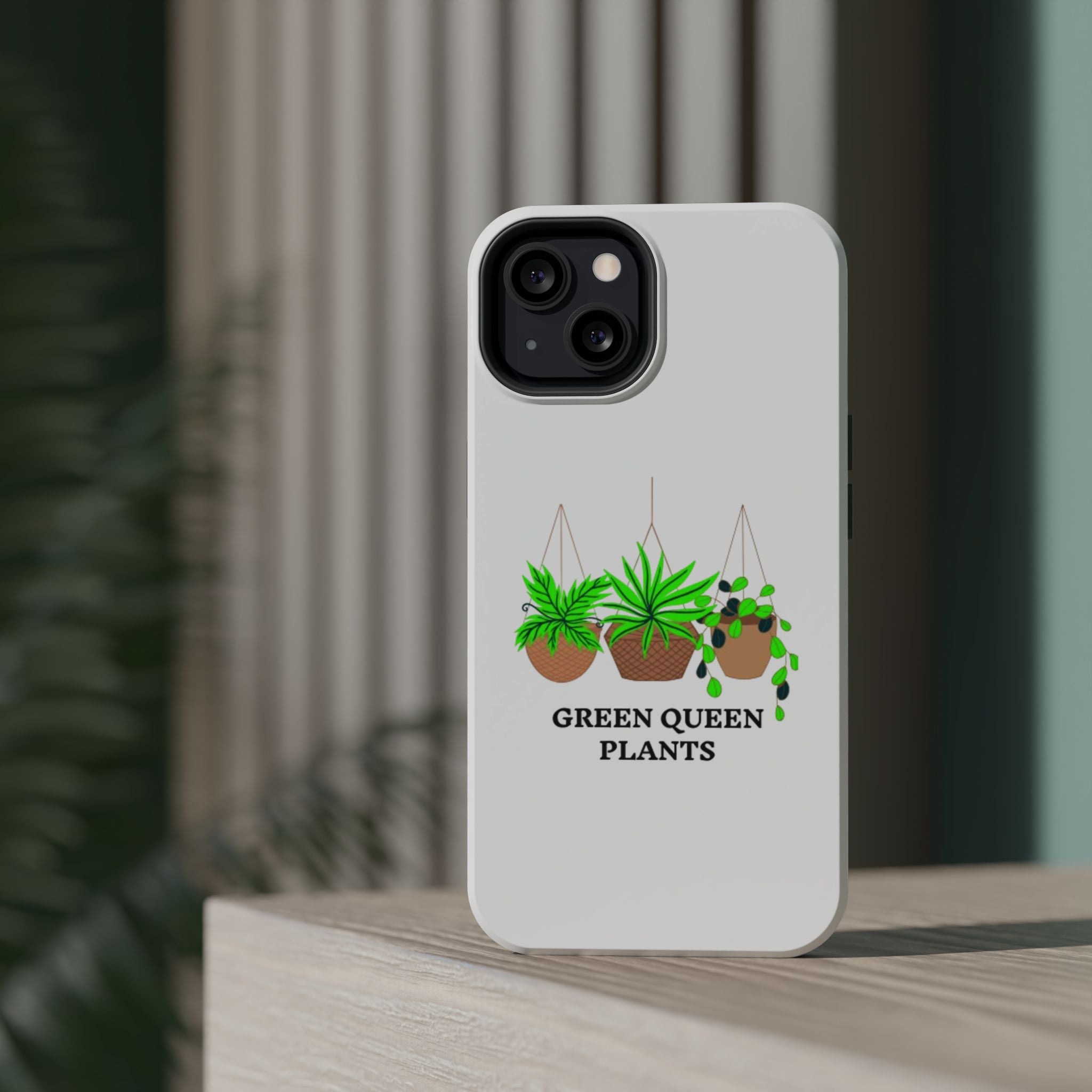 Phone Case — Green Queen Plants Magnetic Impact-Resistant Case