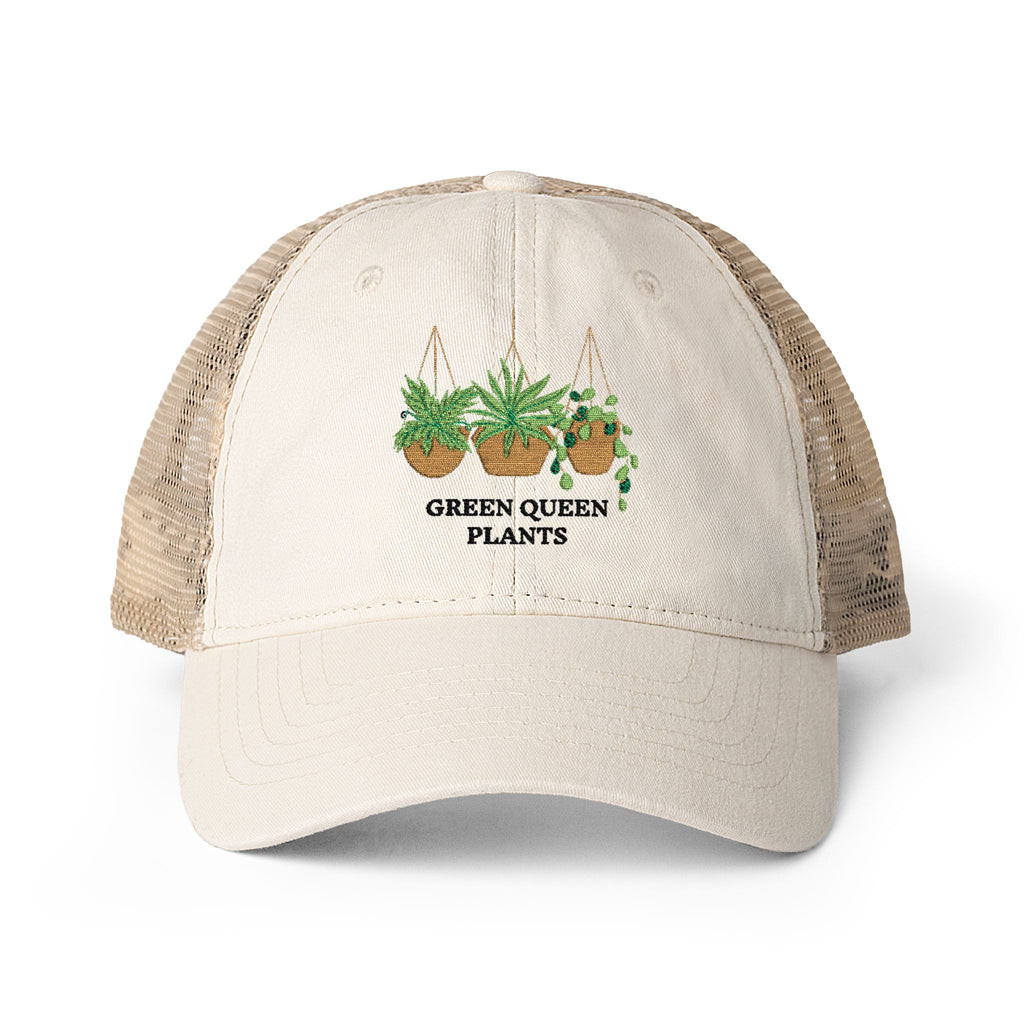 Women's Washed Mesh-Back Cap