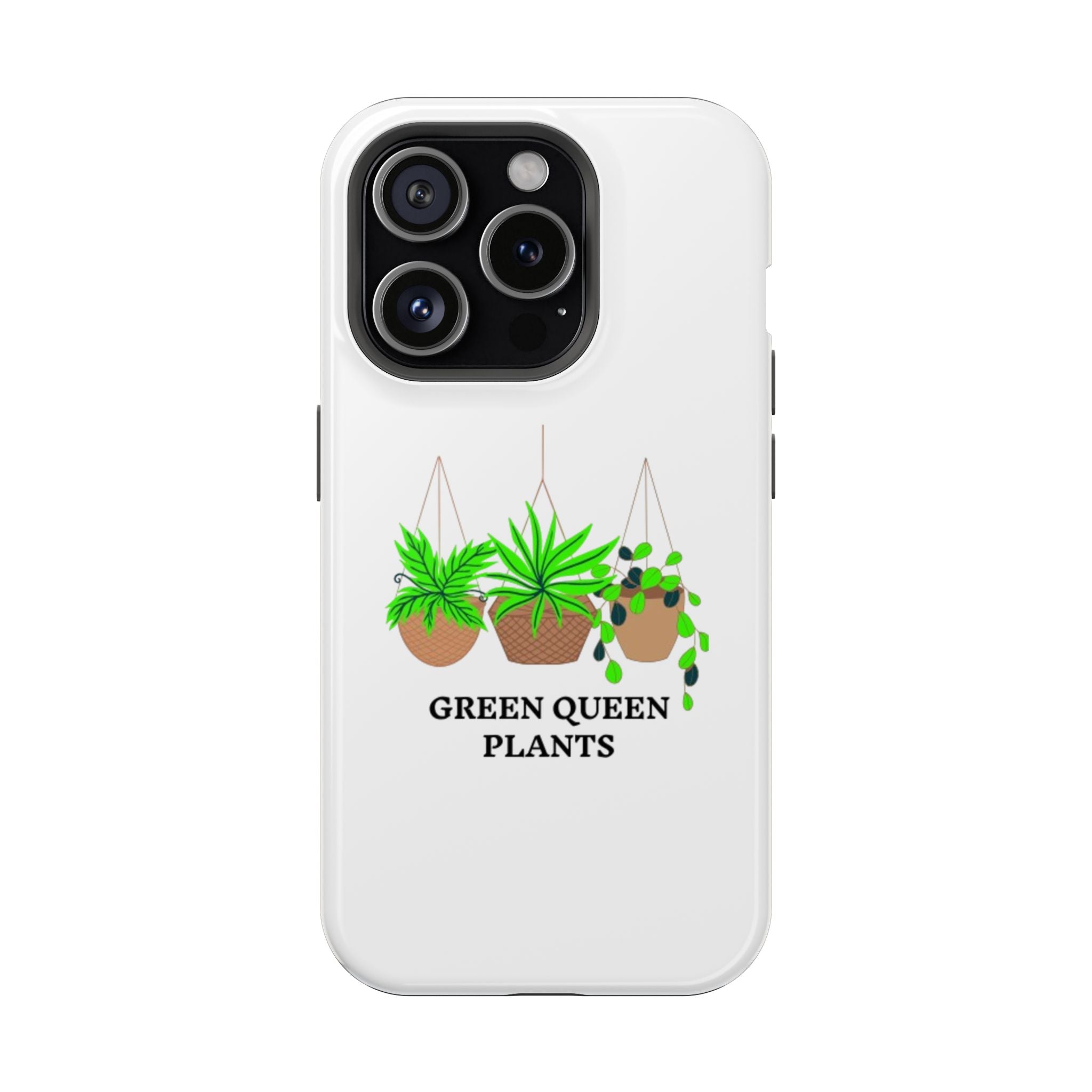 Phone Case — Green Queen Plants Magnetic Impact-Resistant Case