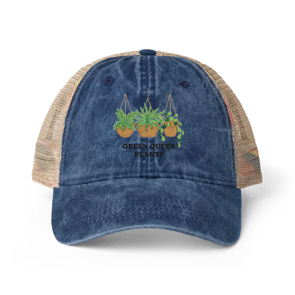 Women's Washed Mesh-Back Cap