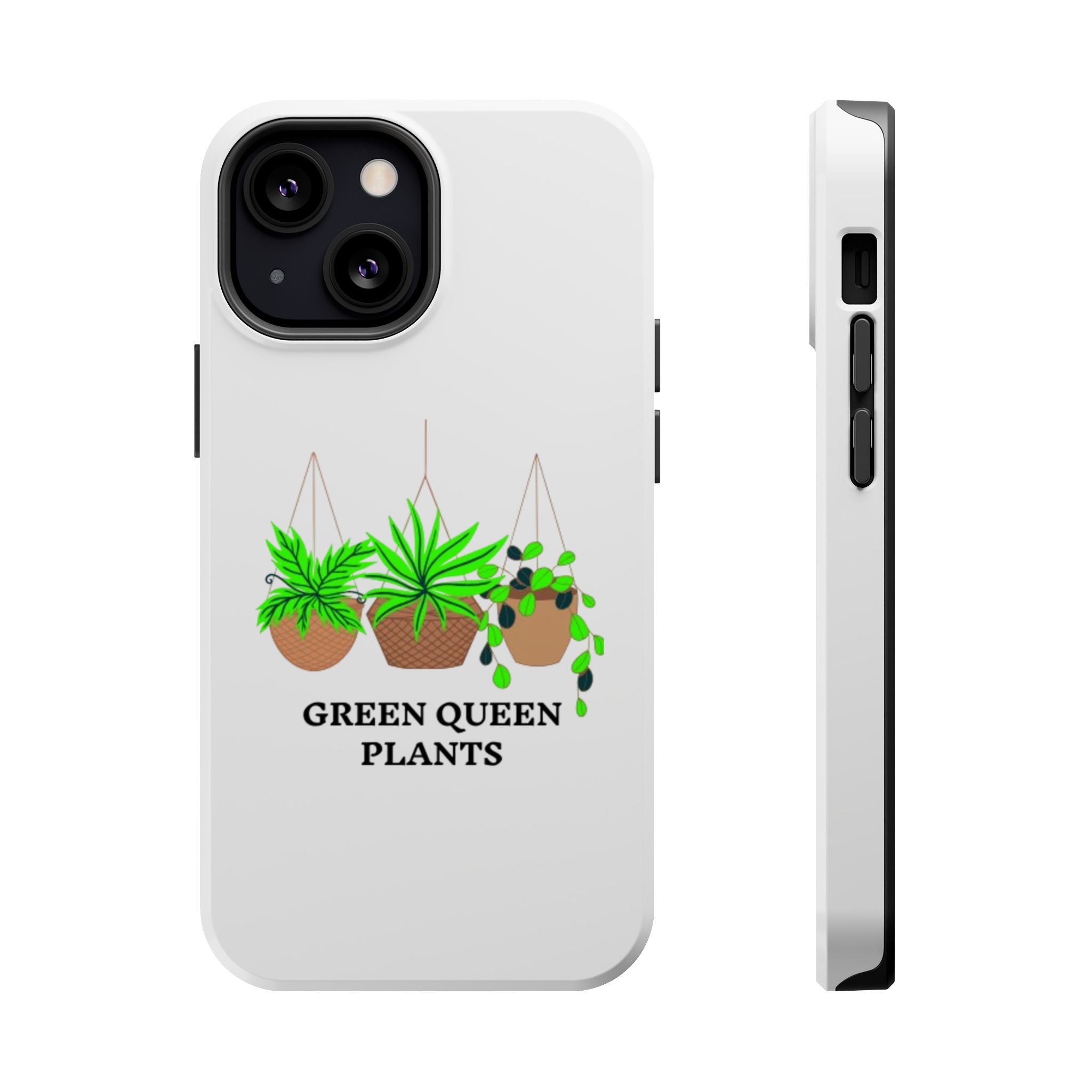 Phone Case — Green Queen Plants Magnetic Impact-Resistant Case
