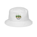 Green Queen Plants Bucket Hat — Embroidered Hanging Pots Garden Hat