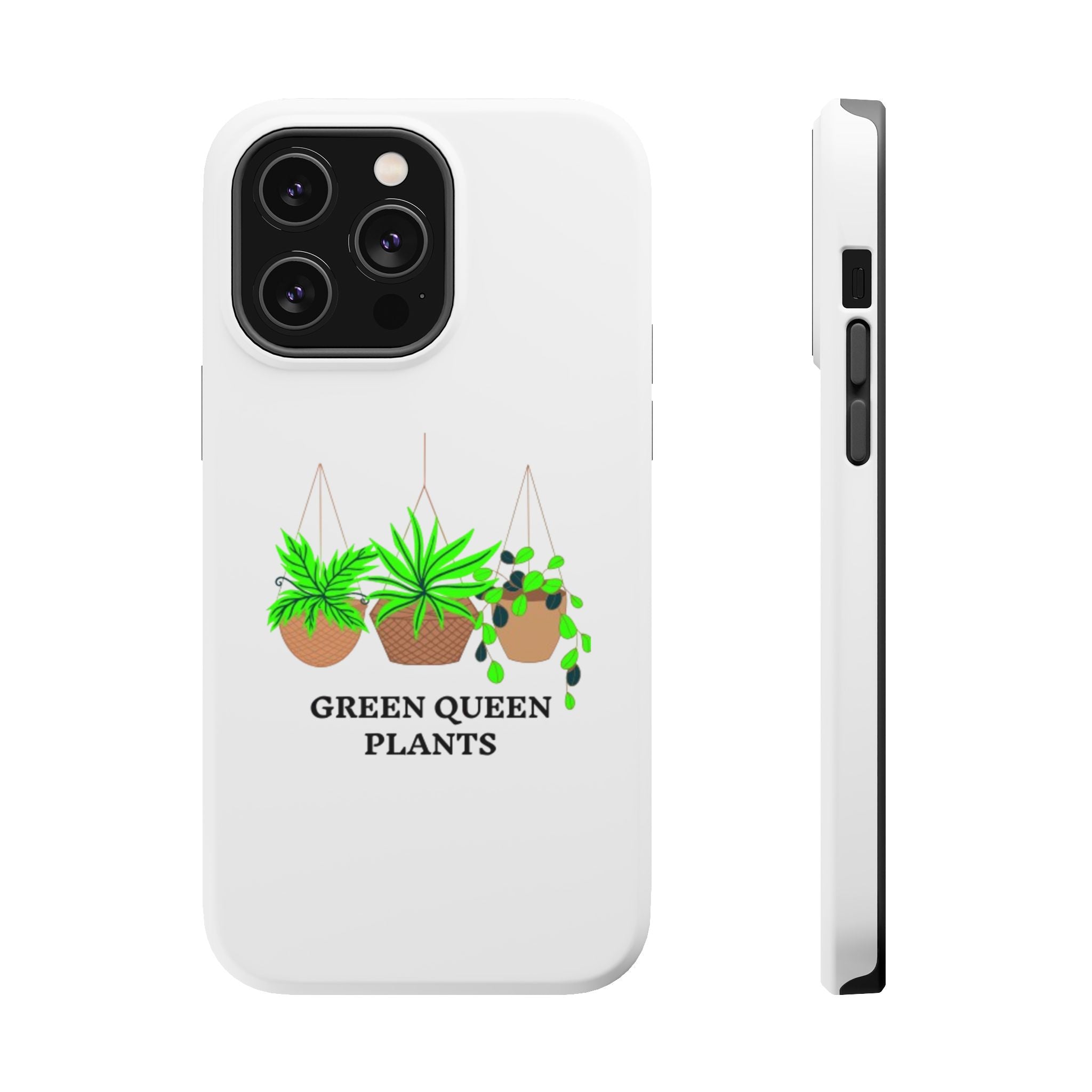 Phone Case — Green Queen Plants Magnetic Impact-Resistant Case