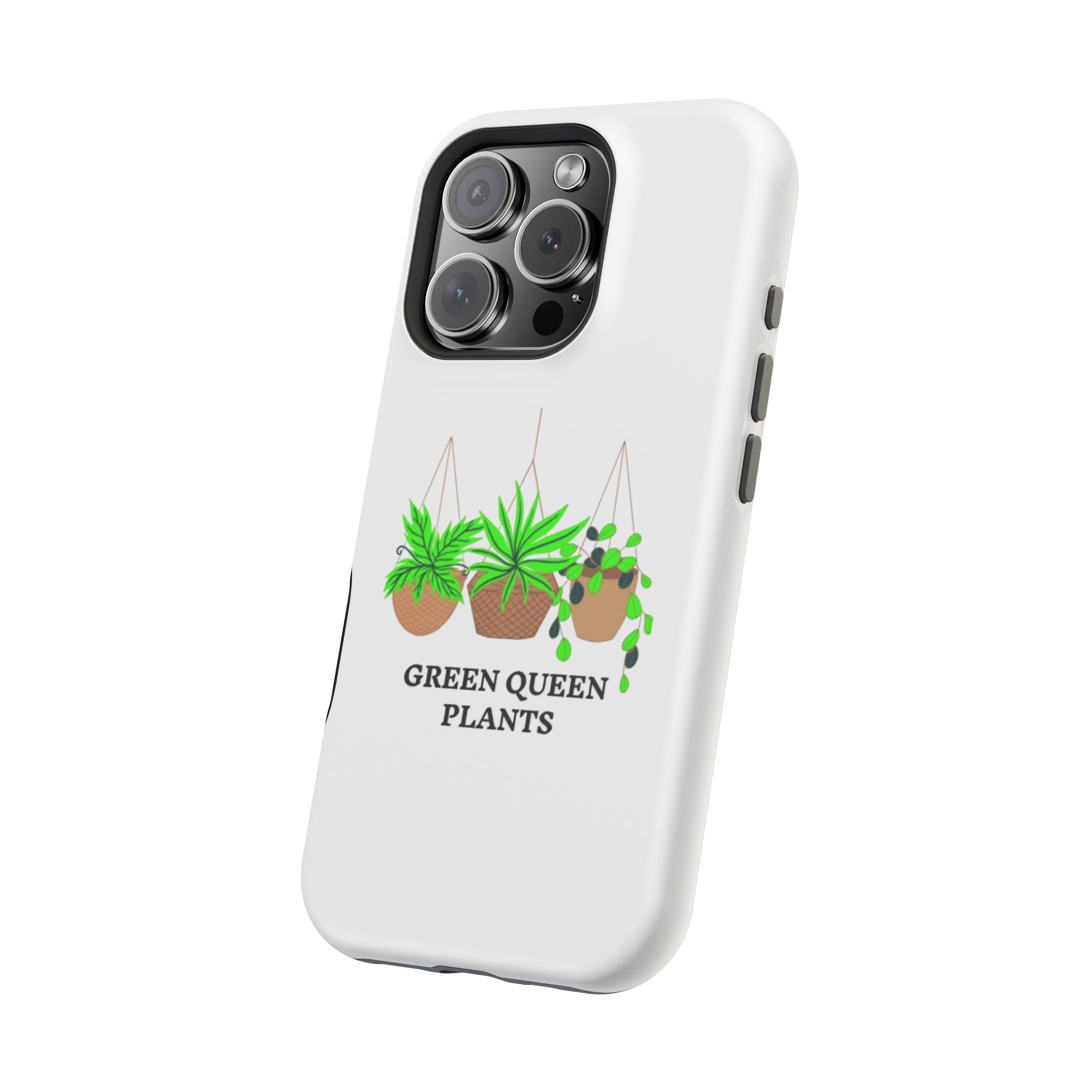 Phone Case — Green Queen Plants Magnetic Impact-Resistant Case