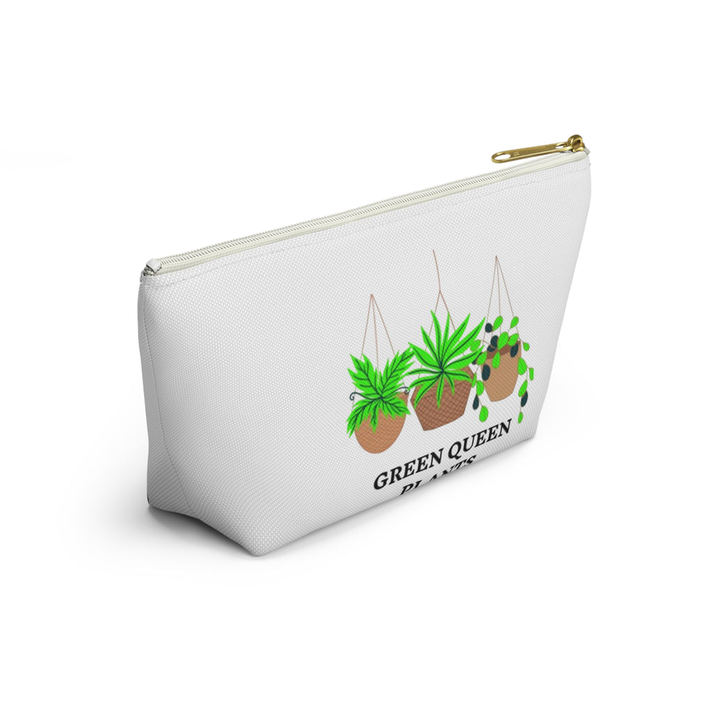 Accessory Pouch — Green Queen Plants Hanging Planters Makeup Bag