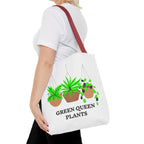 Tote — Green Queen Plants Hanging Houseplant Illustration Tote Bag