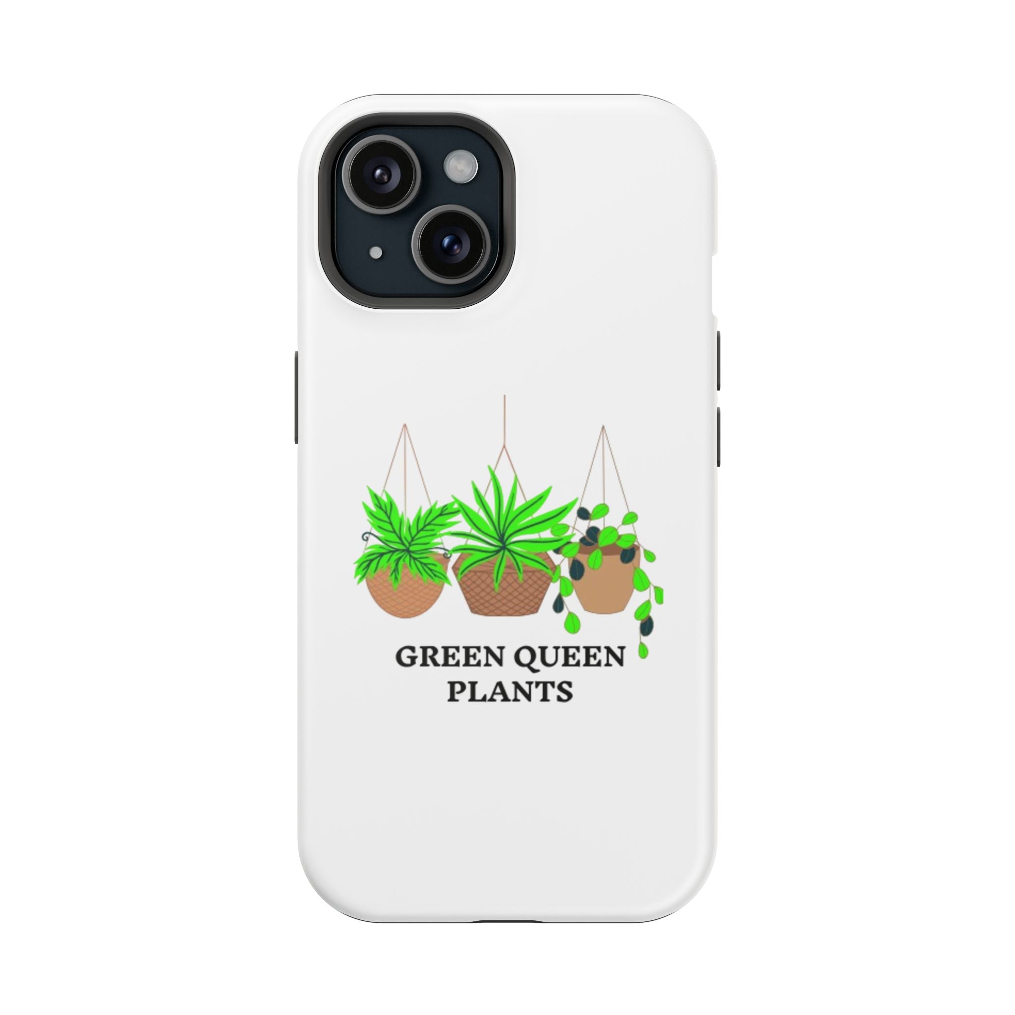 Phone Case — Green Queen Plants Magnetic Impact-Resistant Case