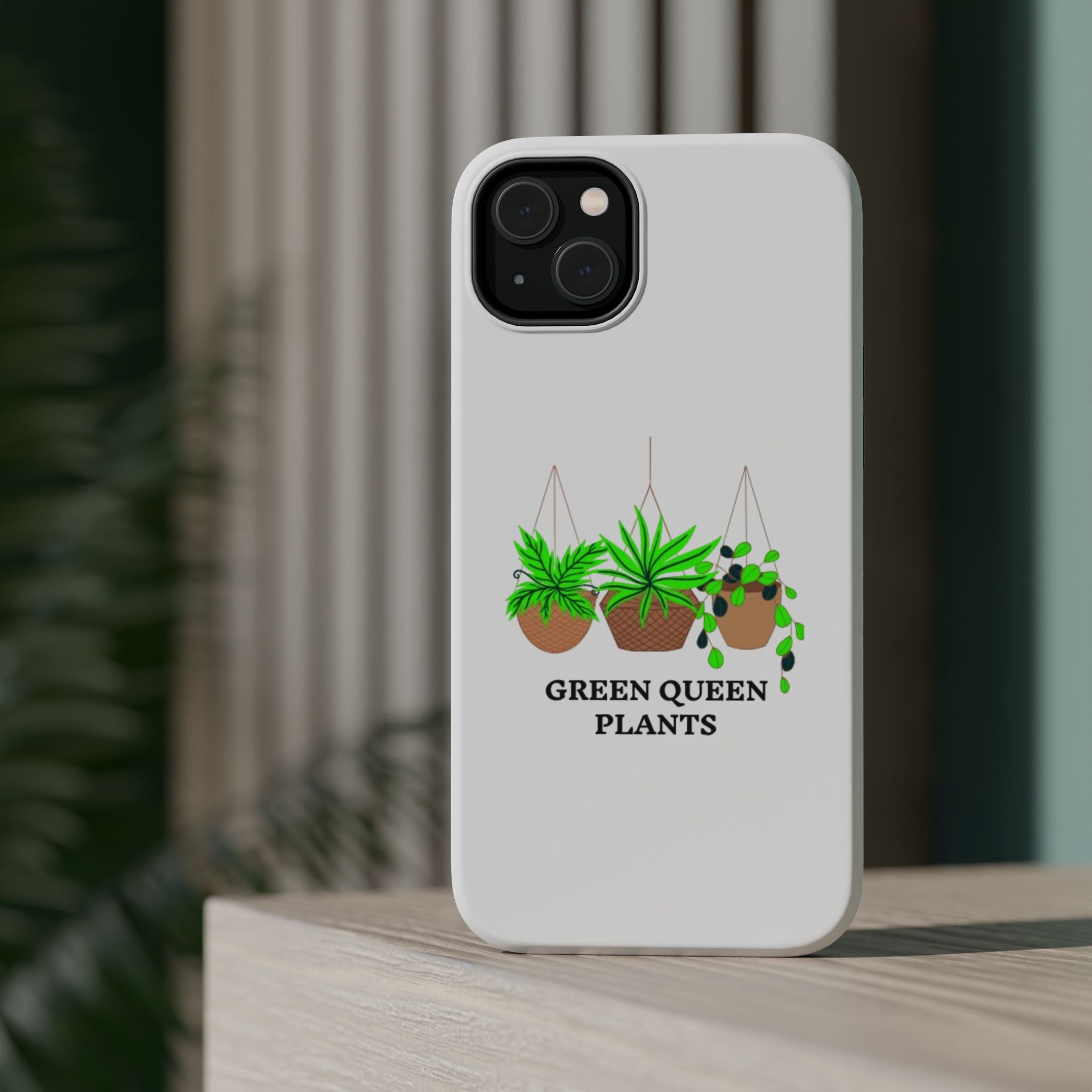 Phone Case — Green Queen Plants Magnetic Impact-Resistant Case