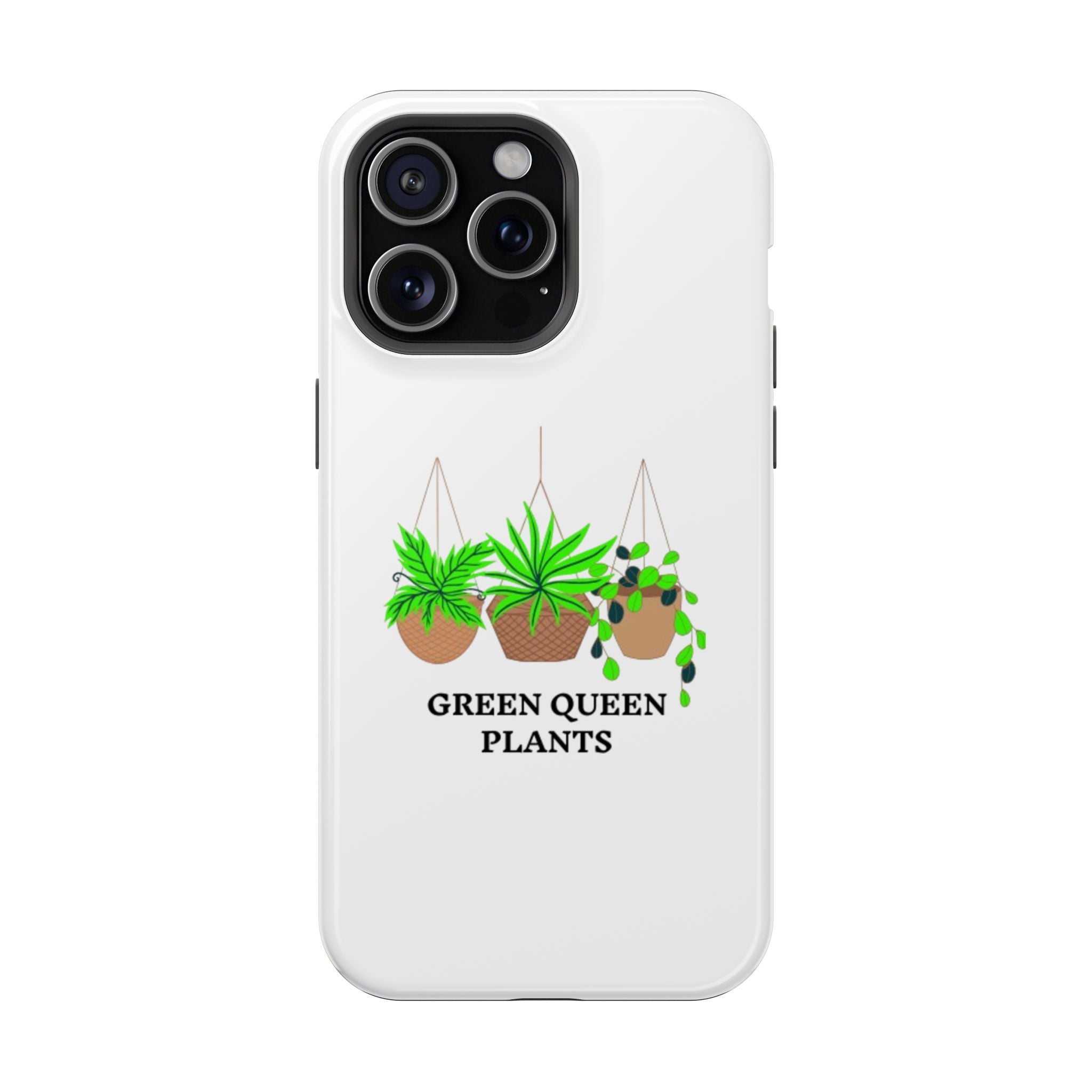 Phone Case — Green Queen Plants Magnetic Impact-Resistant Case