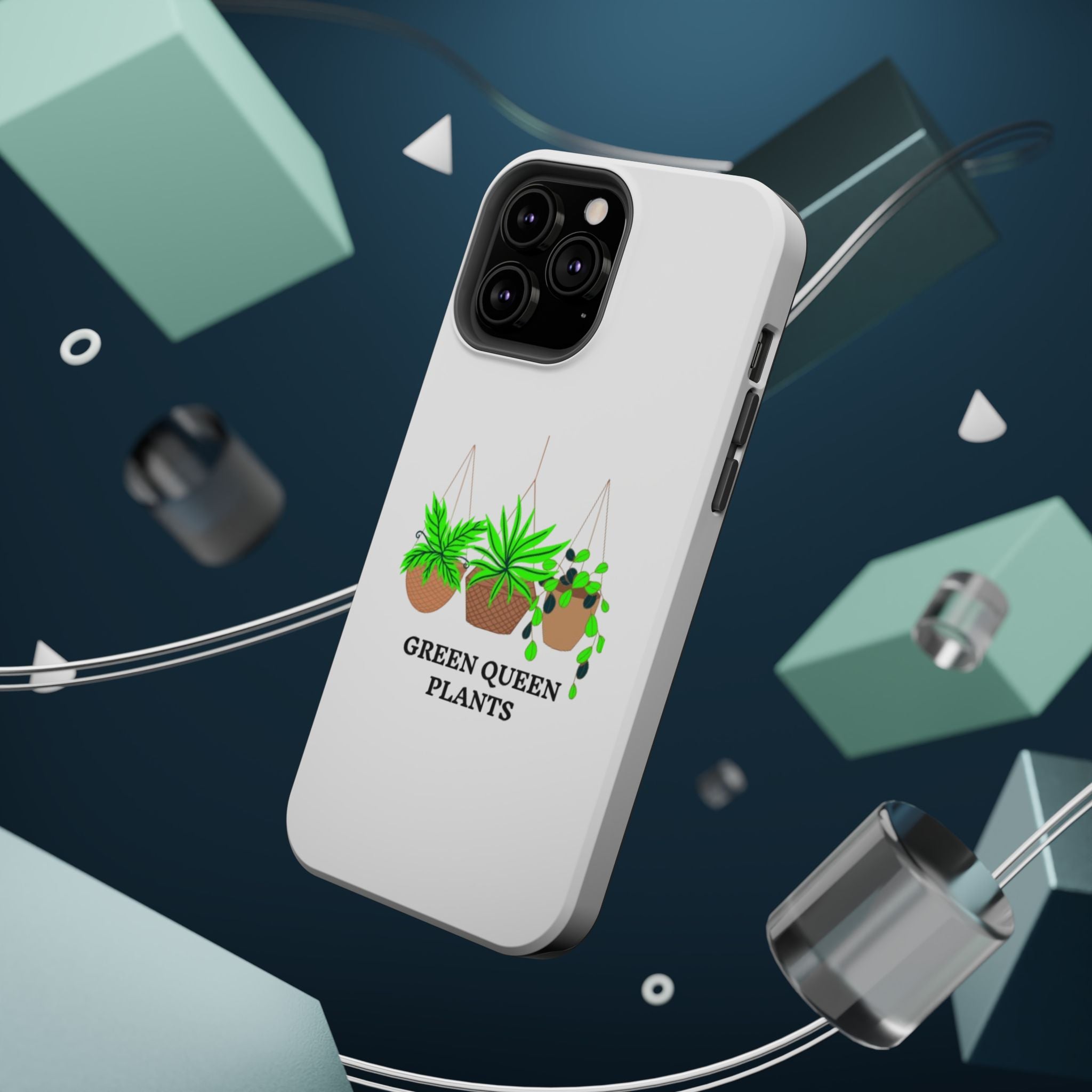 Phone Case — Green Queen Plants Magnetic Impact-Resistant Case