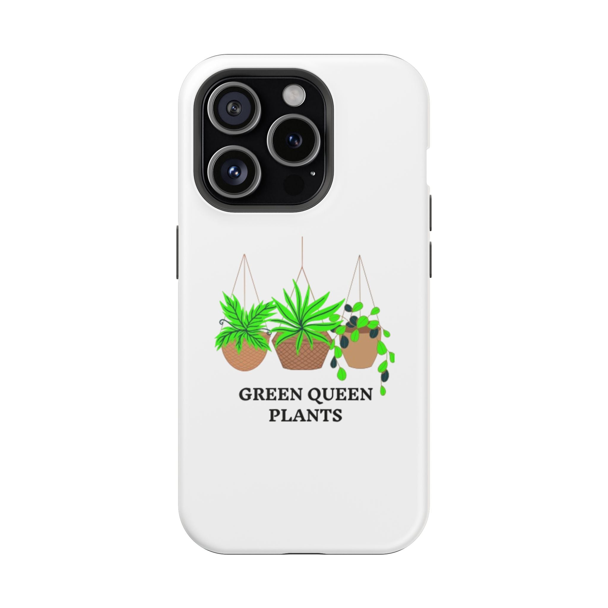 Phone Case — Green Queen Plants Magnetic Impact-Resistant Case