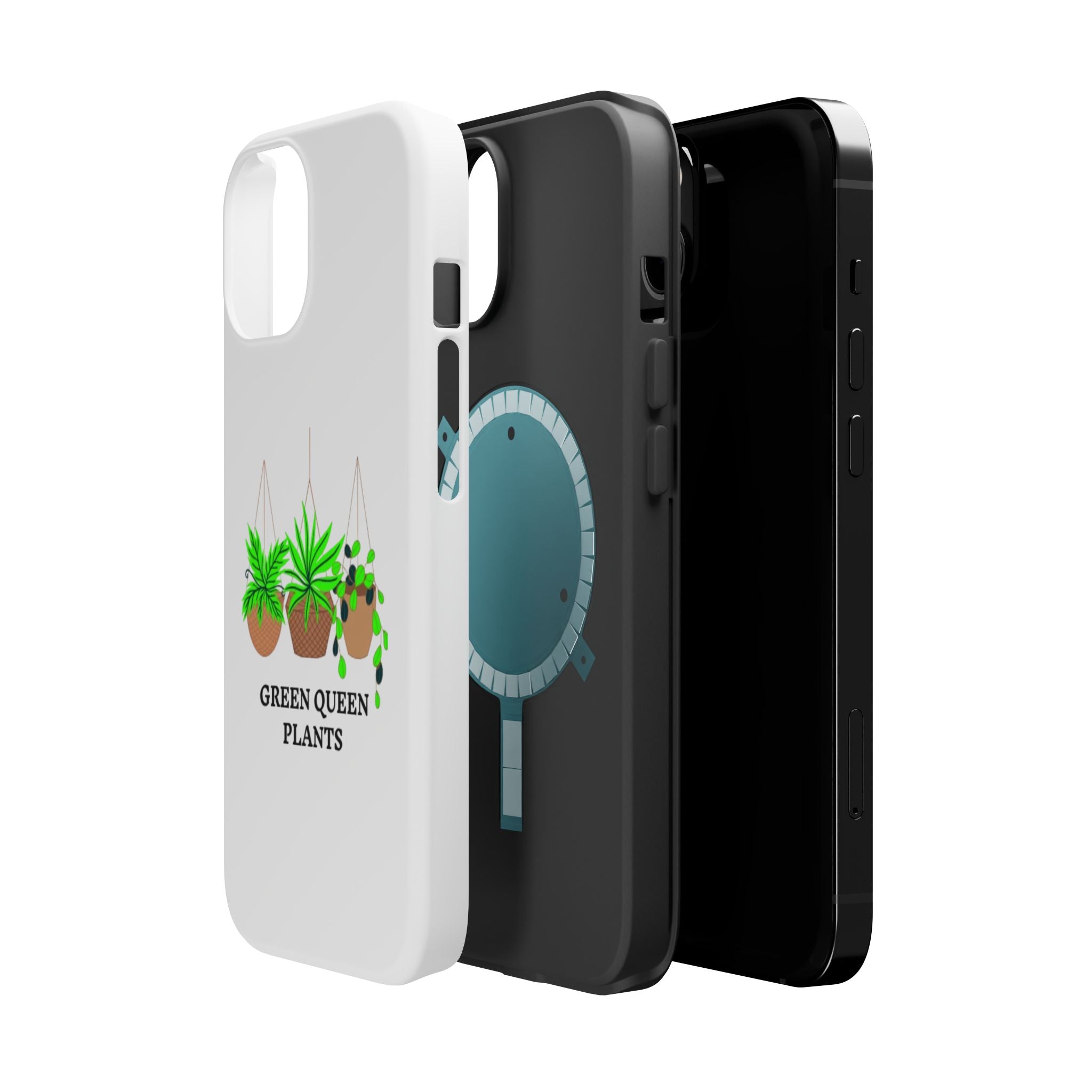 Phone Case — Green Queen Plants Magnetic Impact-Resistant Case