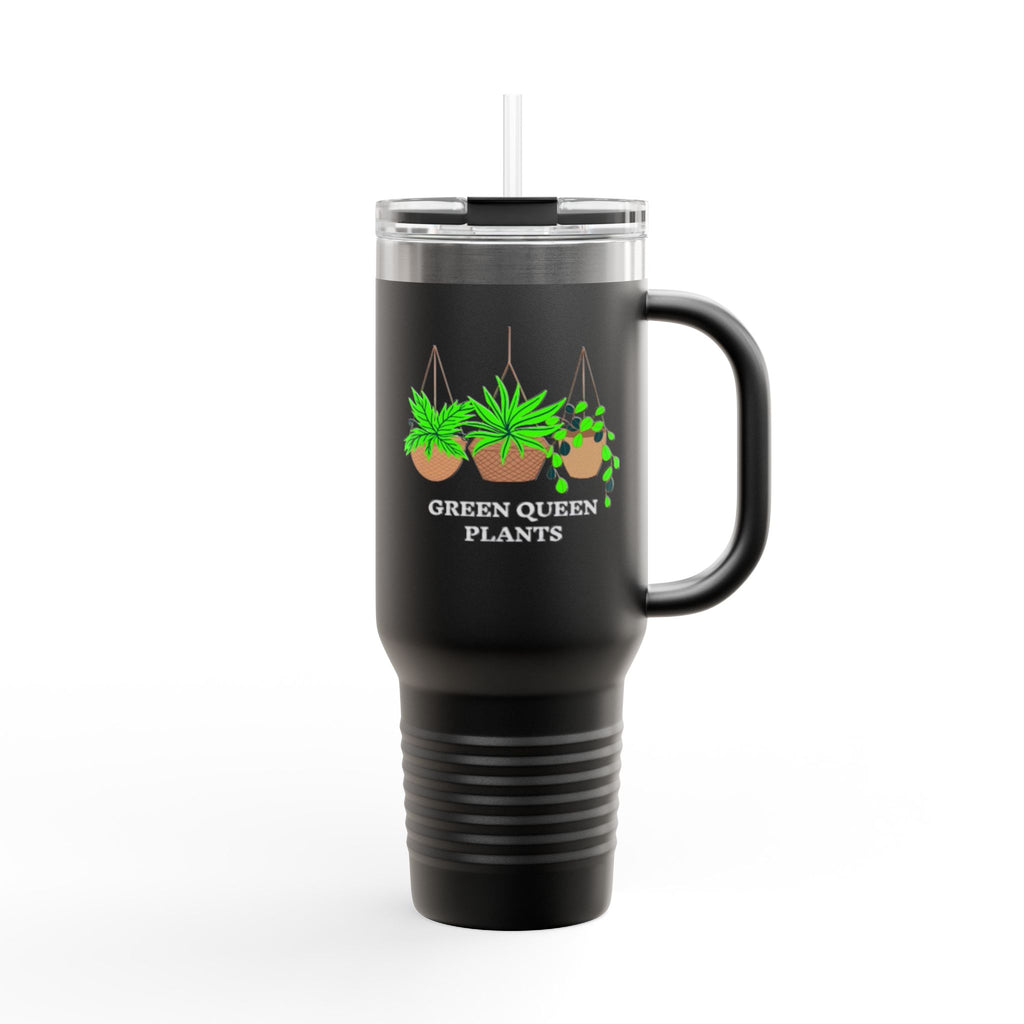 40oz Insulated Travel Mug — Hanging Plants Garden Lover Tumbler