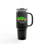 40oz Insulated Travel Mug — Hanging Plants Garden Lover Tumbler