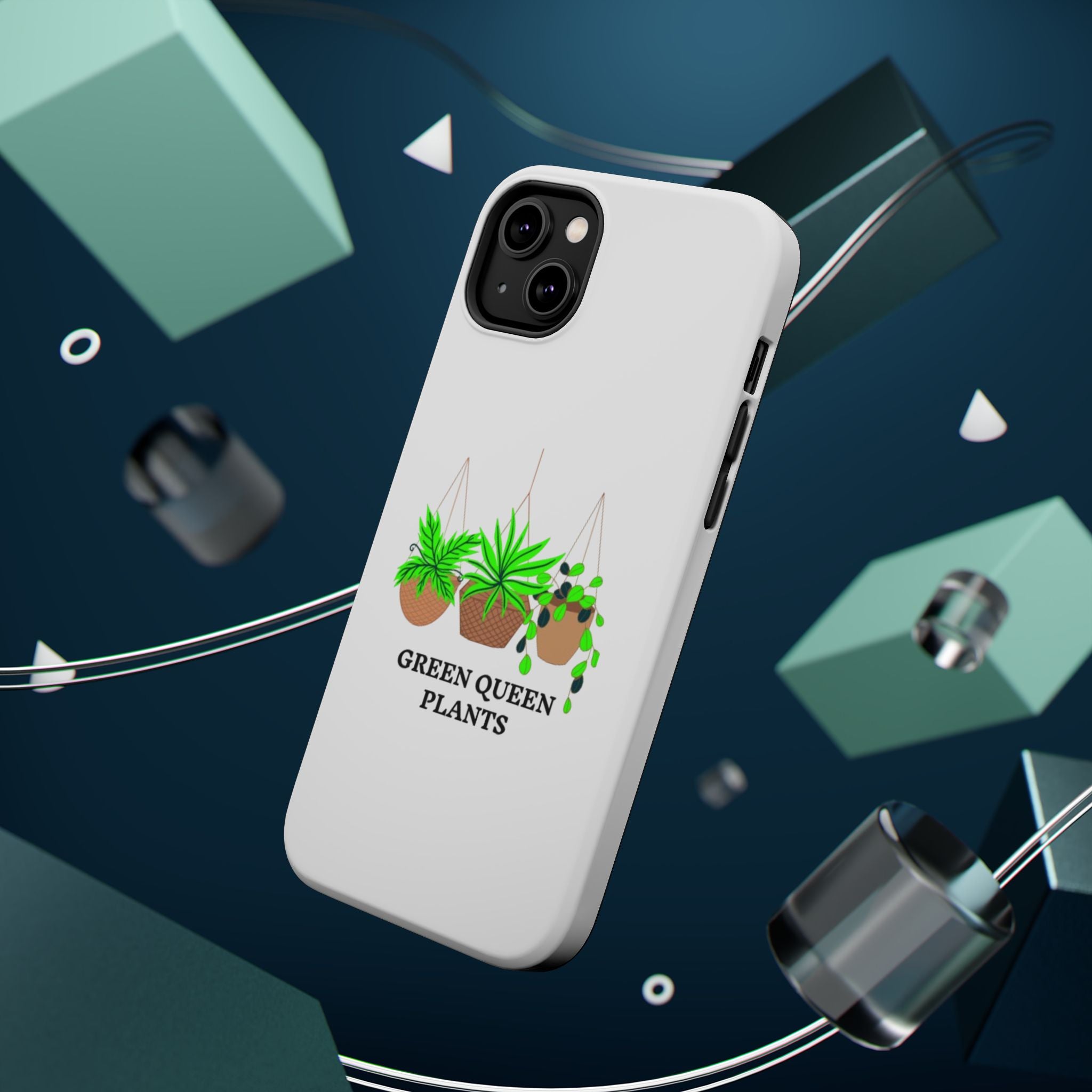 Phone Case — Green Queen Plants Magnetic Impact-Resistant Case