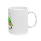 Green Queen Plants Ceramic Mug — Hanging Houseplant Coffee Cup (11oz, 15oz)