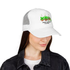 Plant Lover Trucker Hat — "Green Queen Plants" Foam Mesh Cap