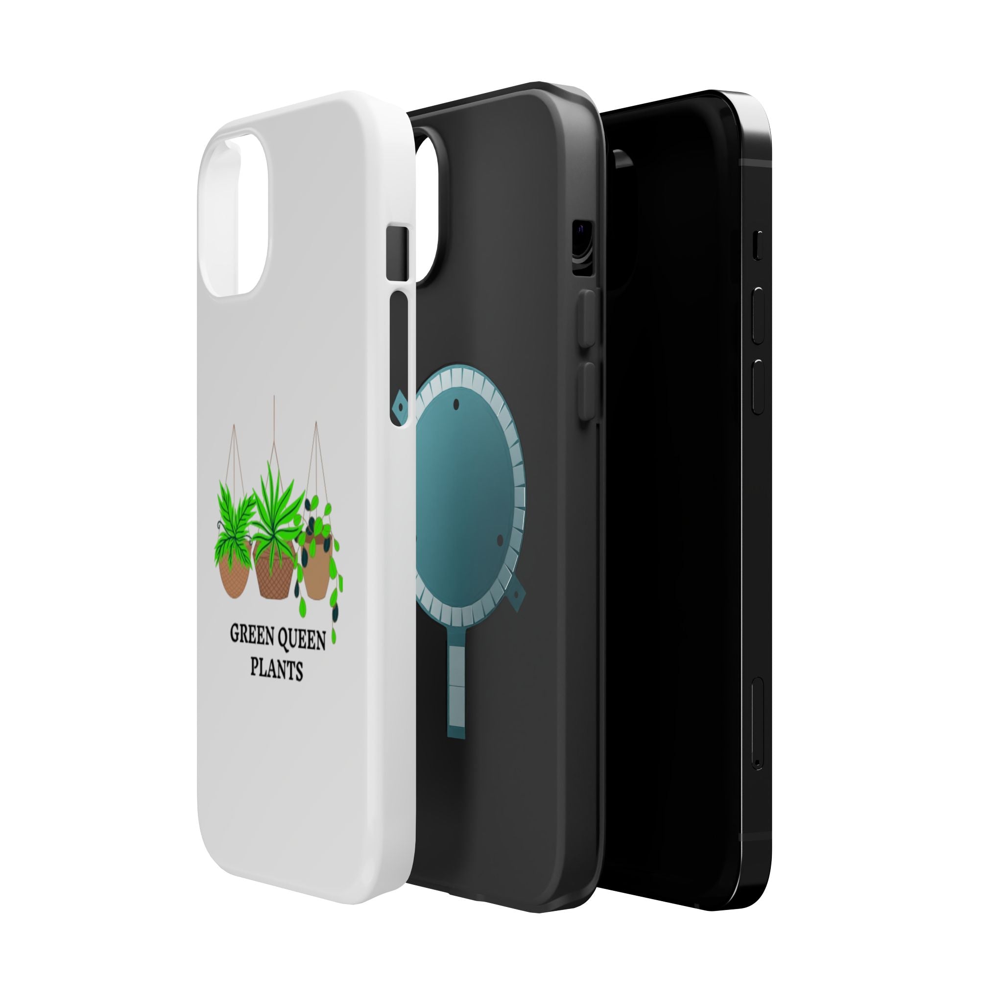 Phone Case — Green Queen Plants Magnetic Impact-Resistant Case